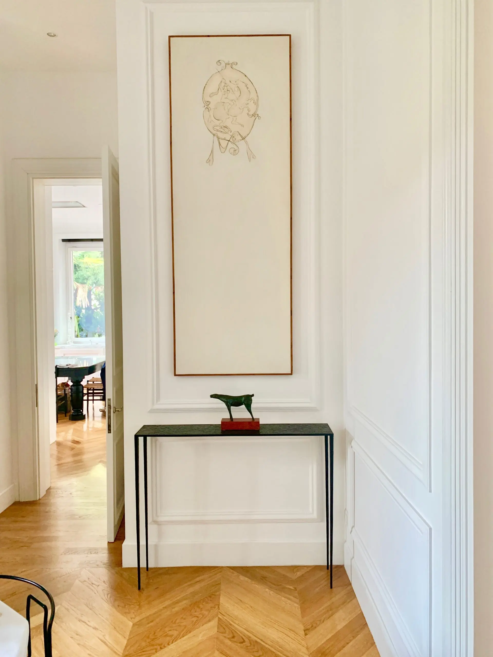 Important and Rare Pair of Lucio Fontana Painted Panels "Battle",1952-3 — photo 10