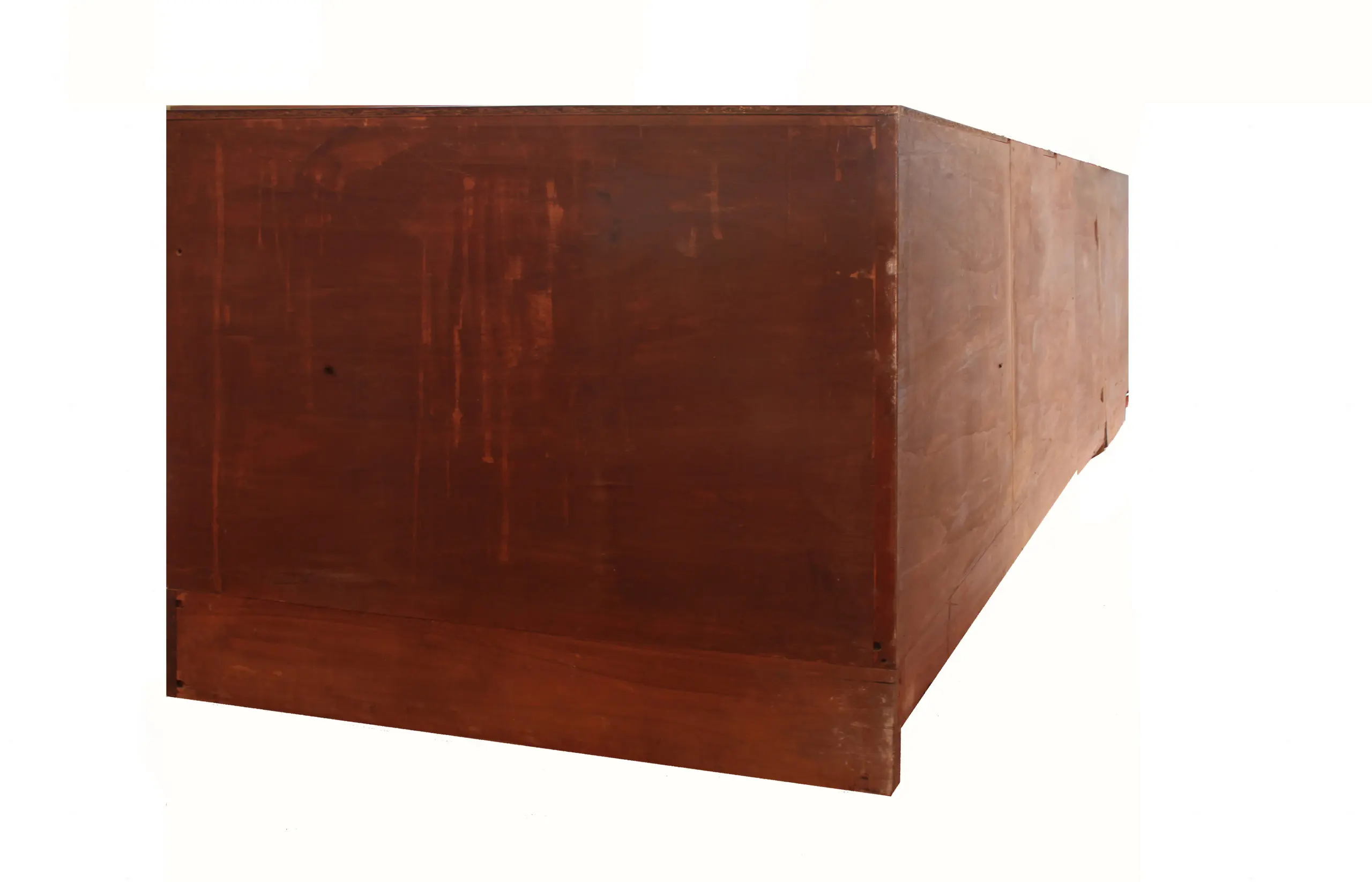 Important Italian Wall Unit, Large Curved Sofa and Shelfs by Dassi, 1950 — photo 26