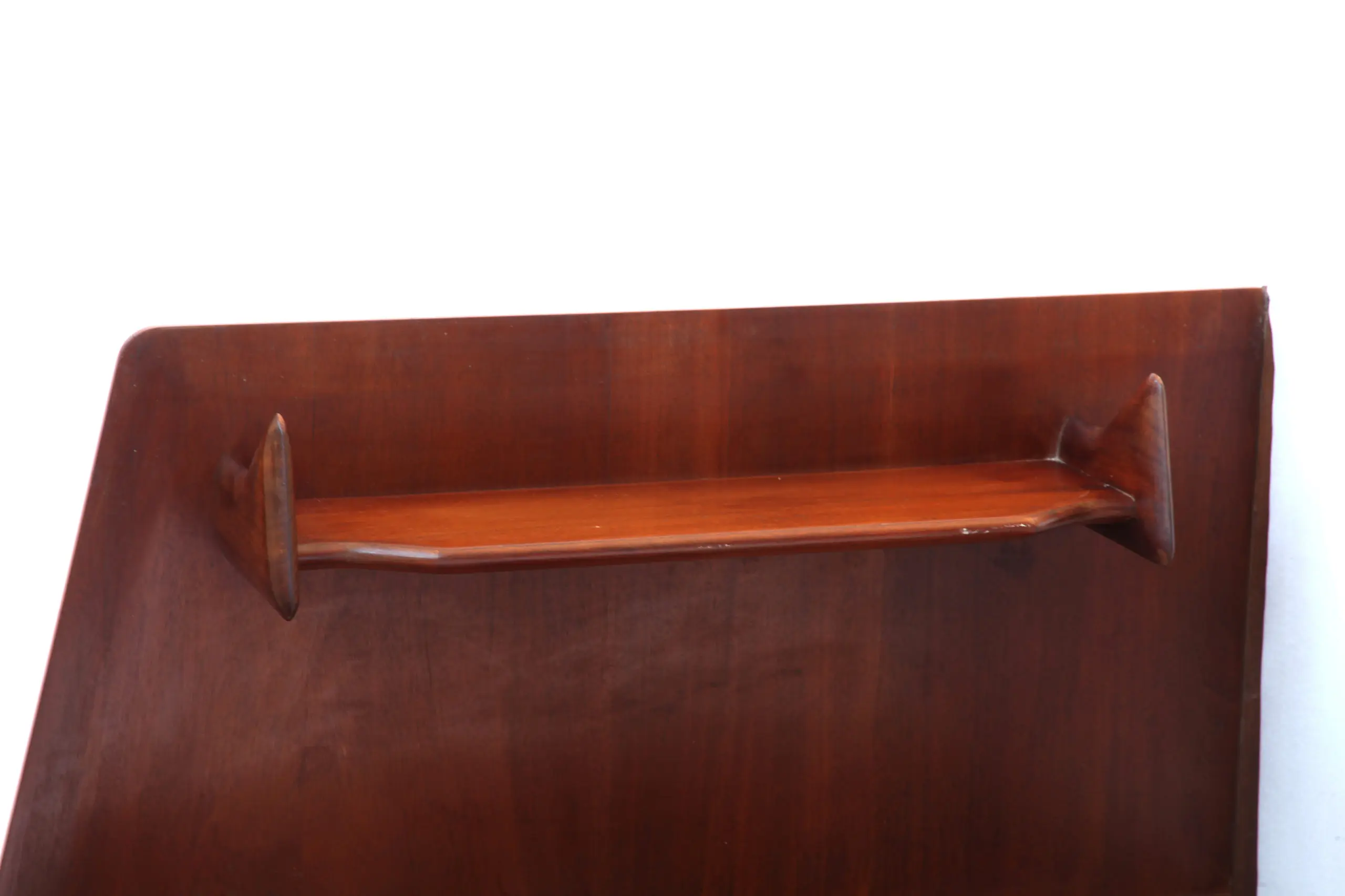 Important Italian Wall Unit, Large Curved Sofa and Shelfs by Dassi, 1950 — photo 6