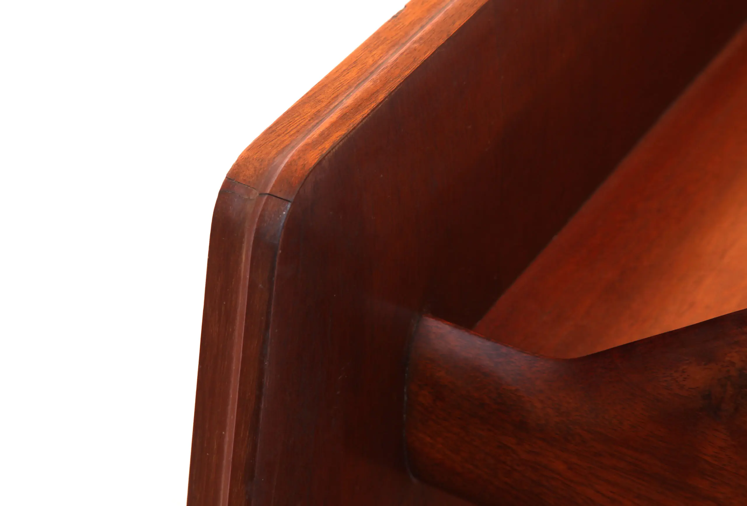 Important Italian Wall Unit, Large Curved Sofa and Shelfs by Dassi, 1950 — photo 14