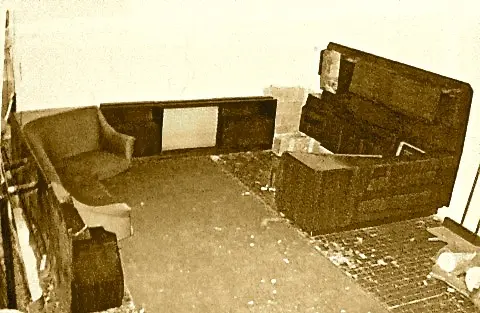 Large Dassi Wall Unit cabinet , 1950 — photo 28