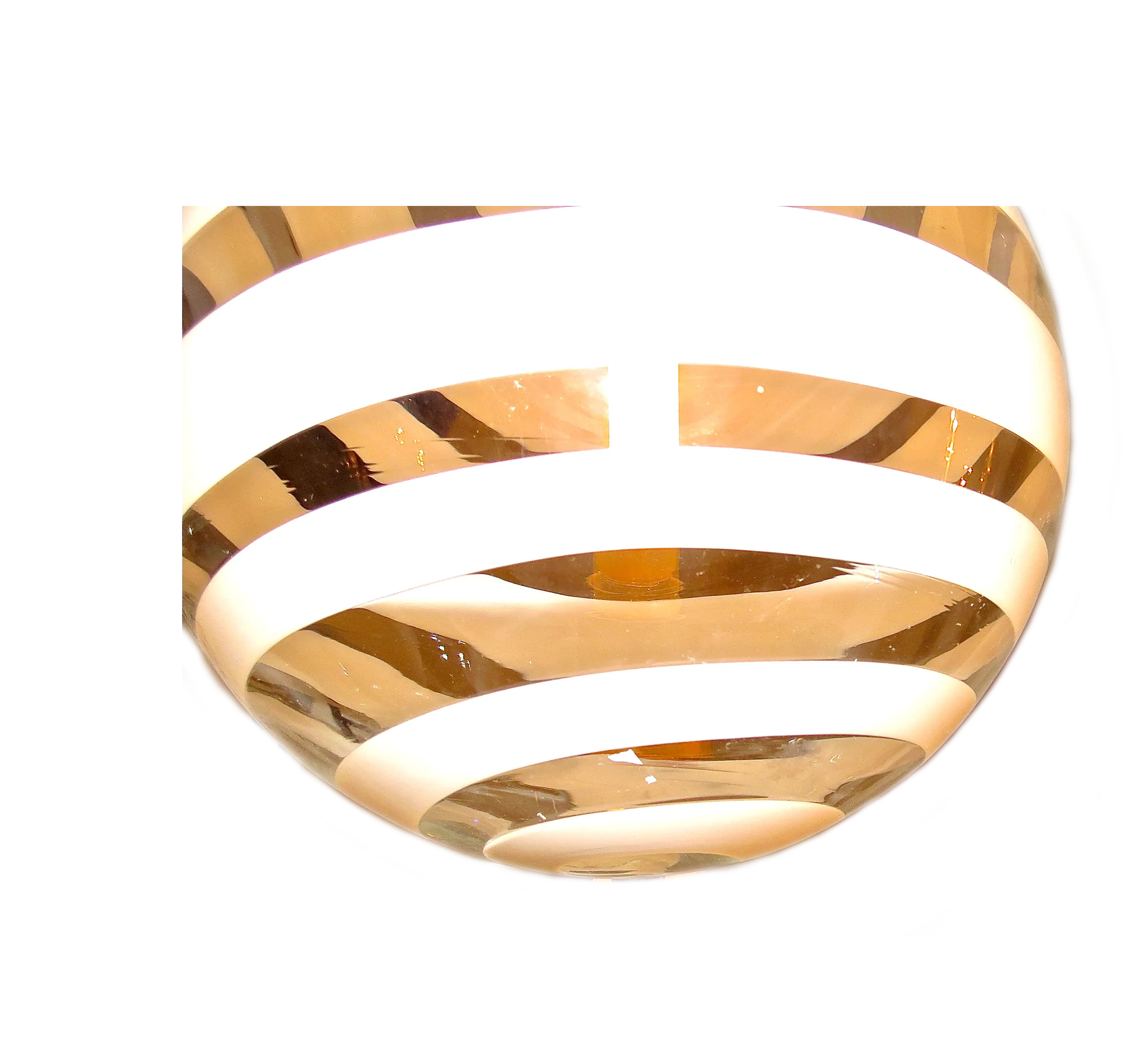 Carlo Scarpa Ceiling Lamp by Venini, model 5258, circa  1935 — image 3