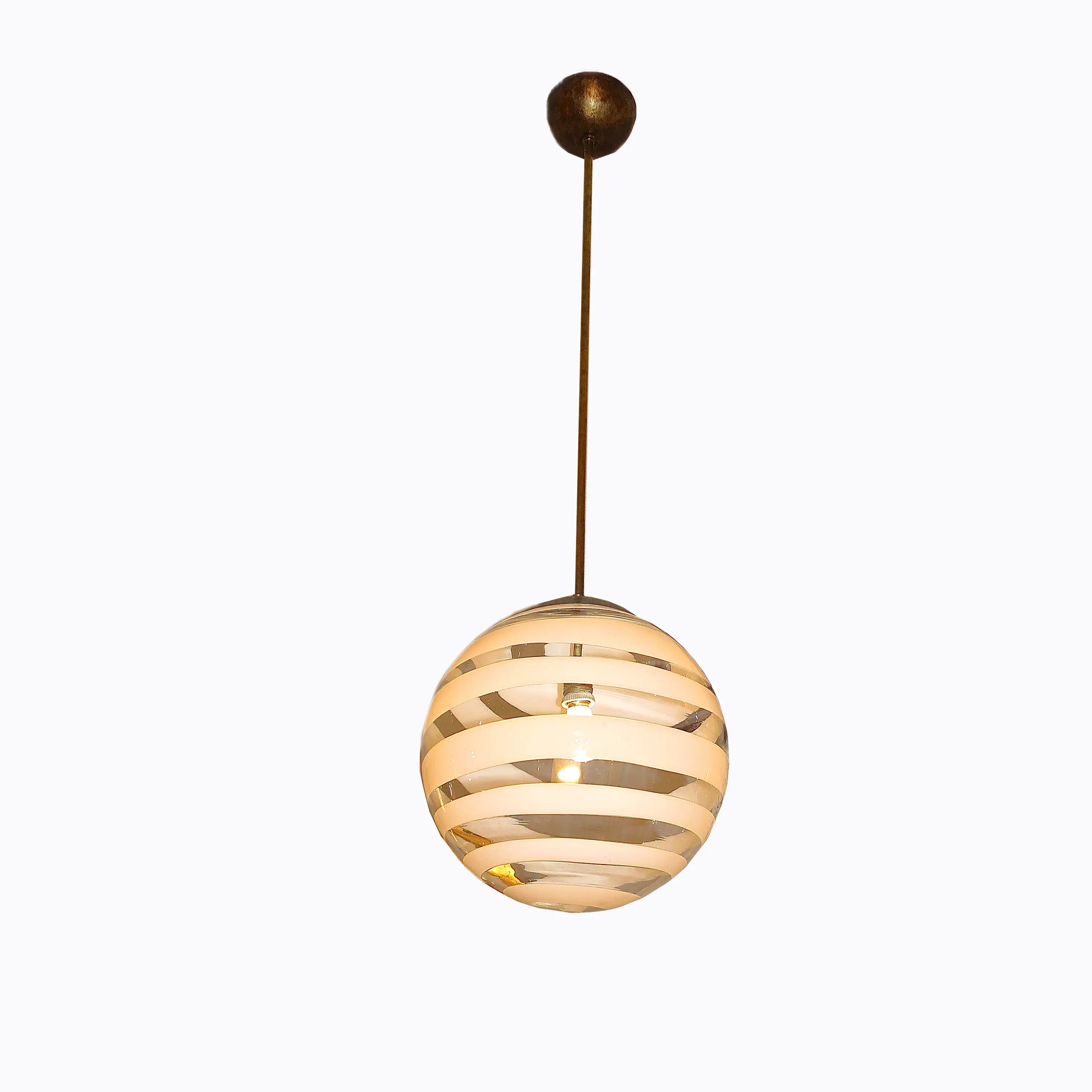 Carlo Scarpa Ceiling Lamp by Venini, model 5258, circa  1935 — Carlo Scarpa