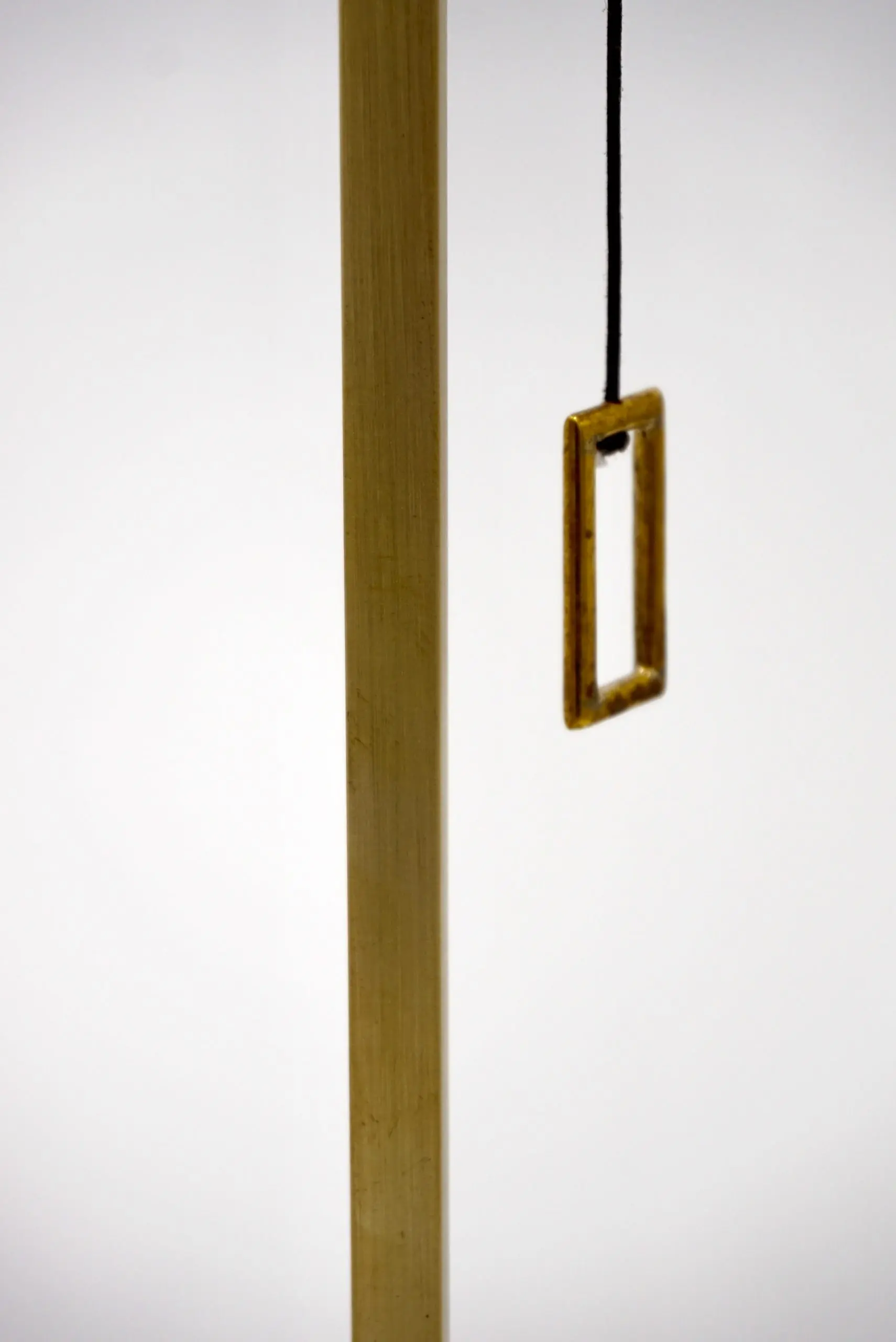 "Masterpieces of light" brass table lamp with Van Vianen copper sculpture XVII° — photo 10