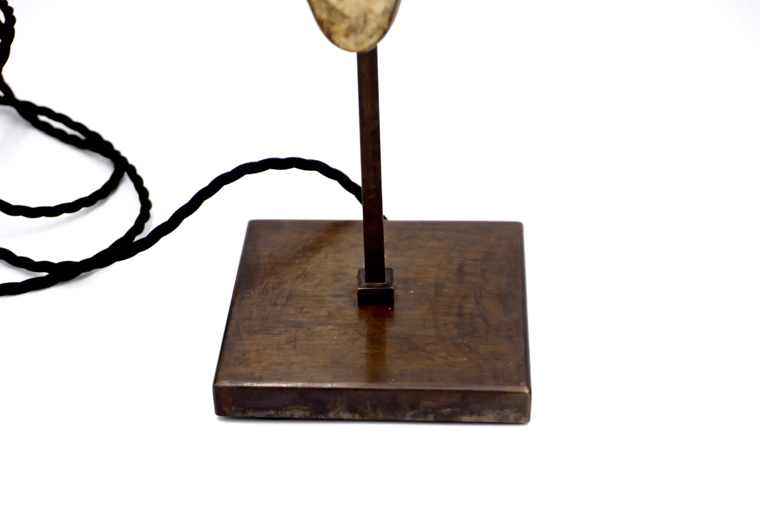 "Masterpieces of Light" pair of cubist table lamps with Fang Ngil masks, 1910 — photo 6