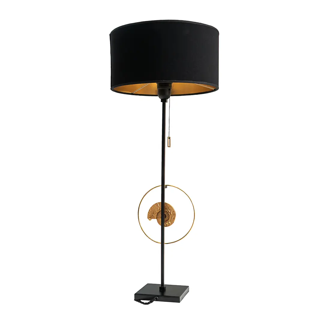 "Masterpieces of lights" pair of table lamps with A.Pomodoro bronze, 1985 — photo 4