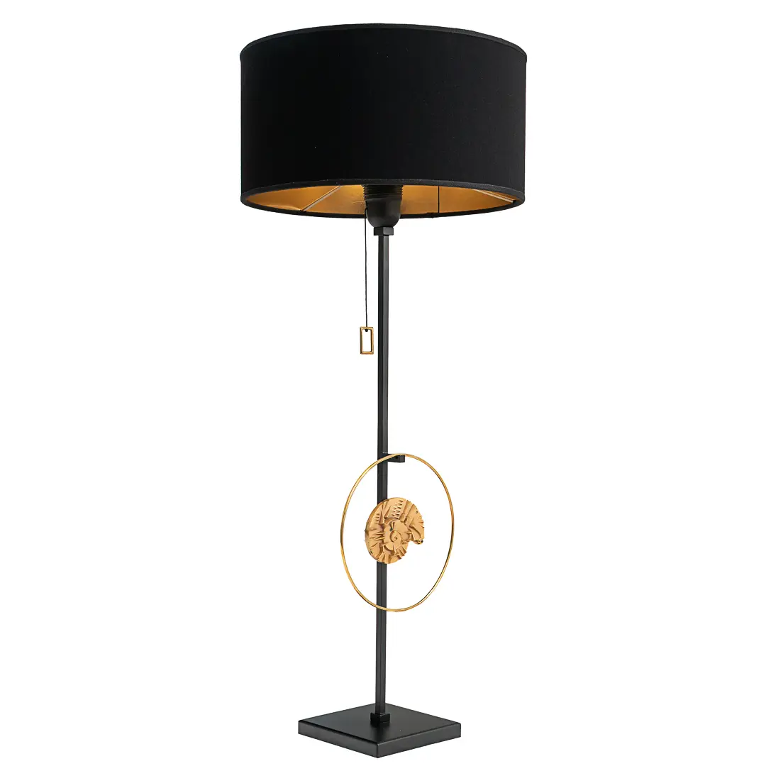 "Masterpieces of lights" pair of table lamps with A.Pomodoro bronze, 1985 — image 2