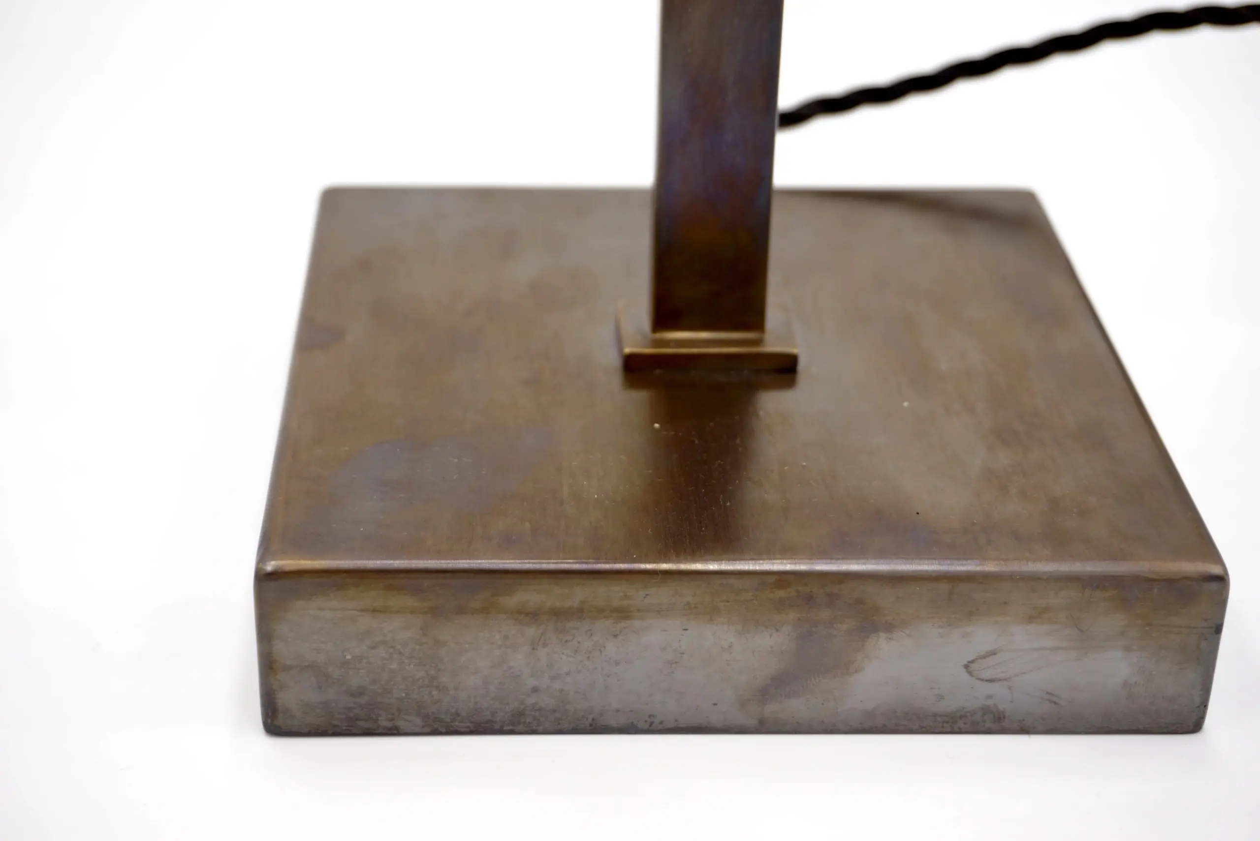 Pair of LUCIO FONTANA sculptures bronze female figures table lamps, 1950-2021 — photo 13