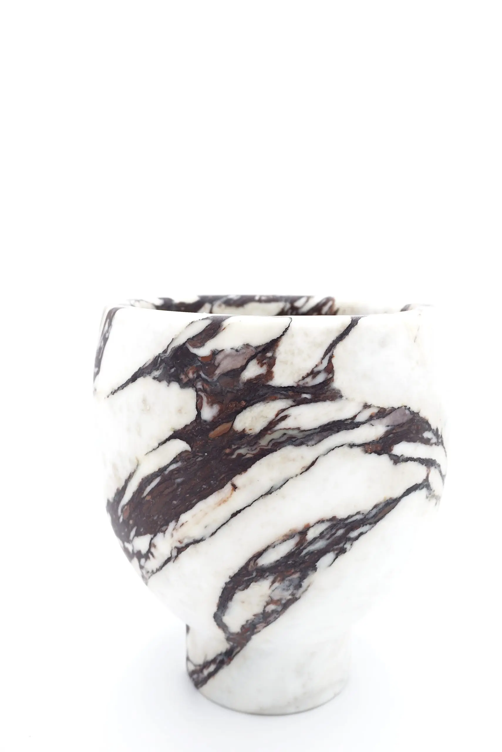 sculptural breccia medicea marble "Pandora" vase by Lorenzo Ciompi, 2021 — photo 15