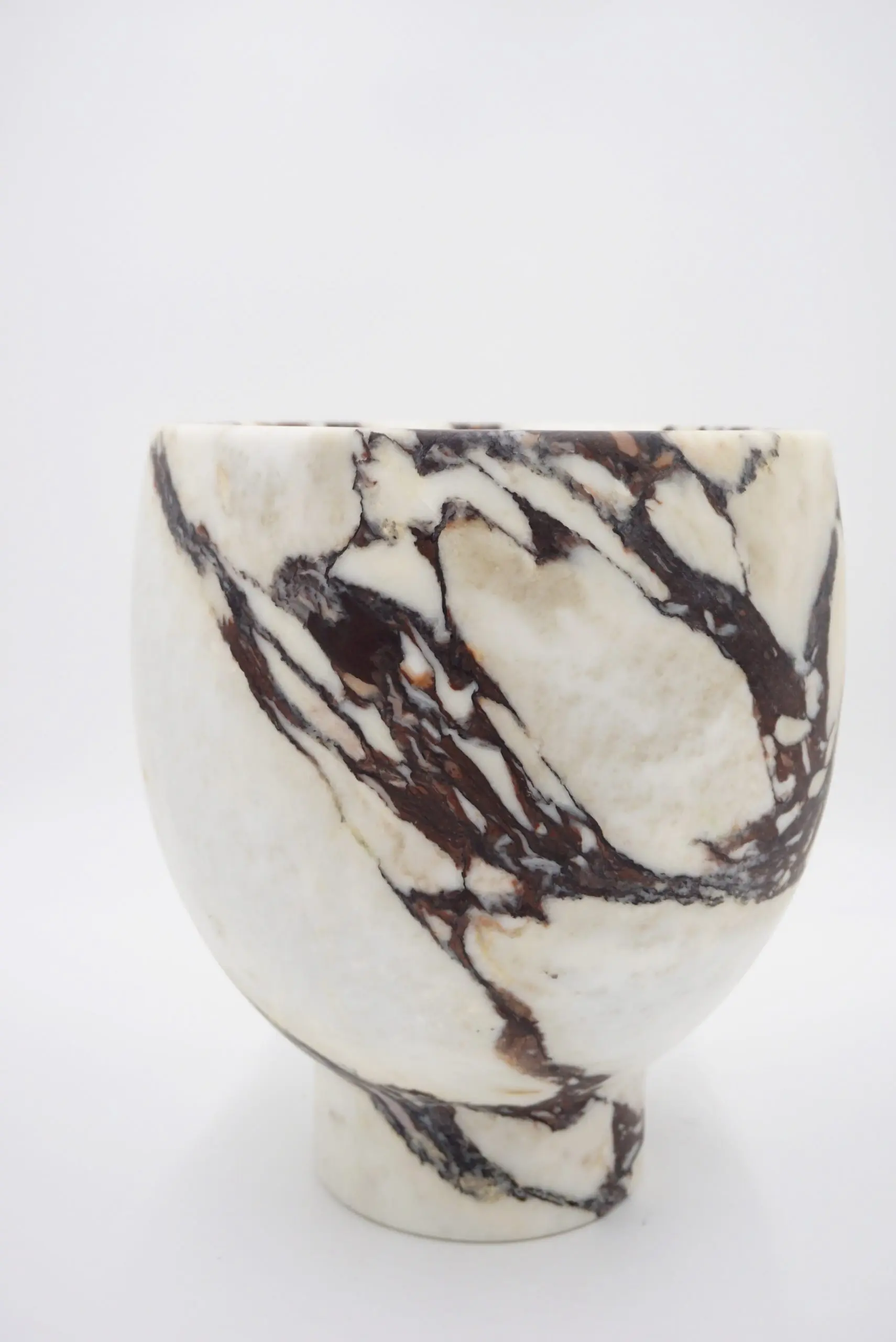 sculptural breccia medicea marble "Pandora" vase by Lorenzo Ciompi, 2021 — photo 7
