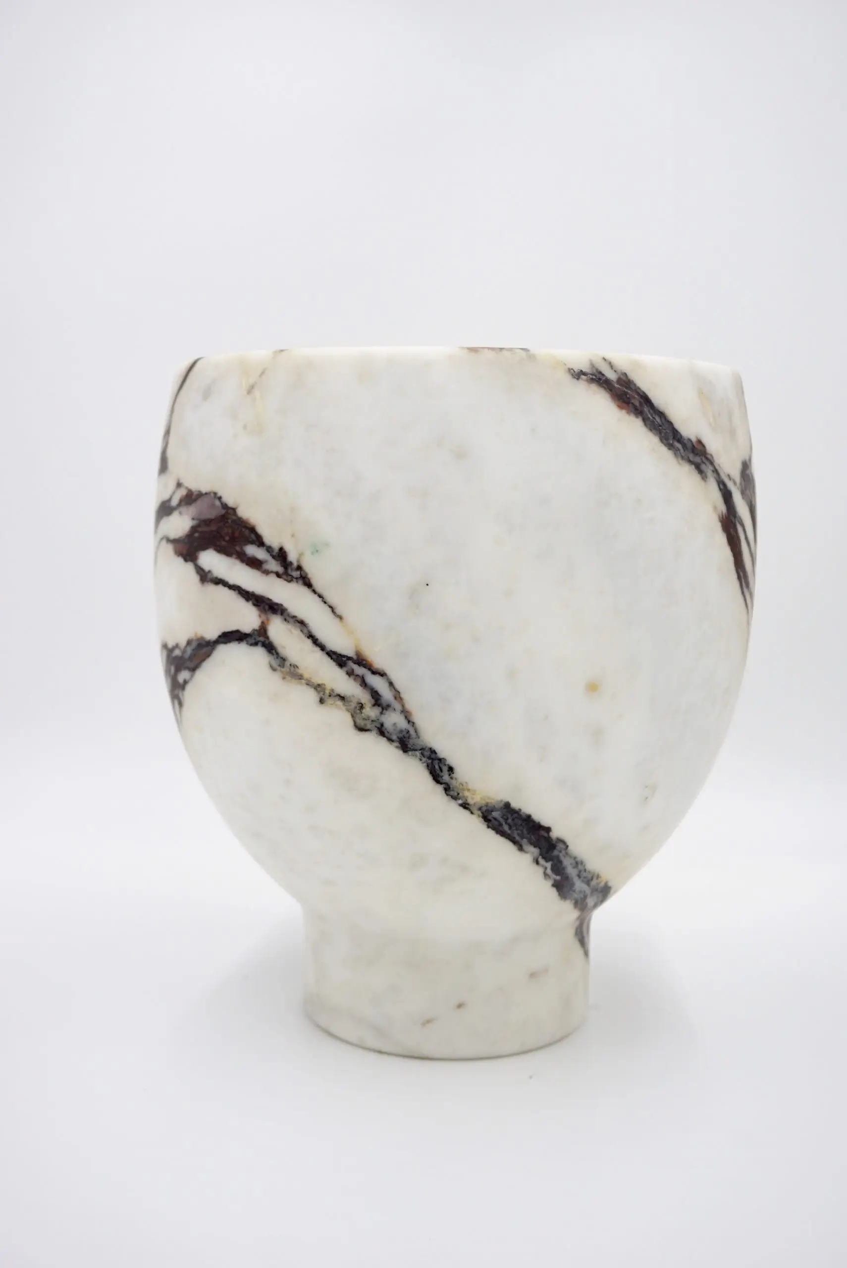 sculptural breccia medicea marble "Pandora" vase by Lorenzo Ciompi, 2021 — photo 6