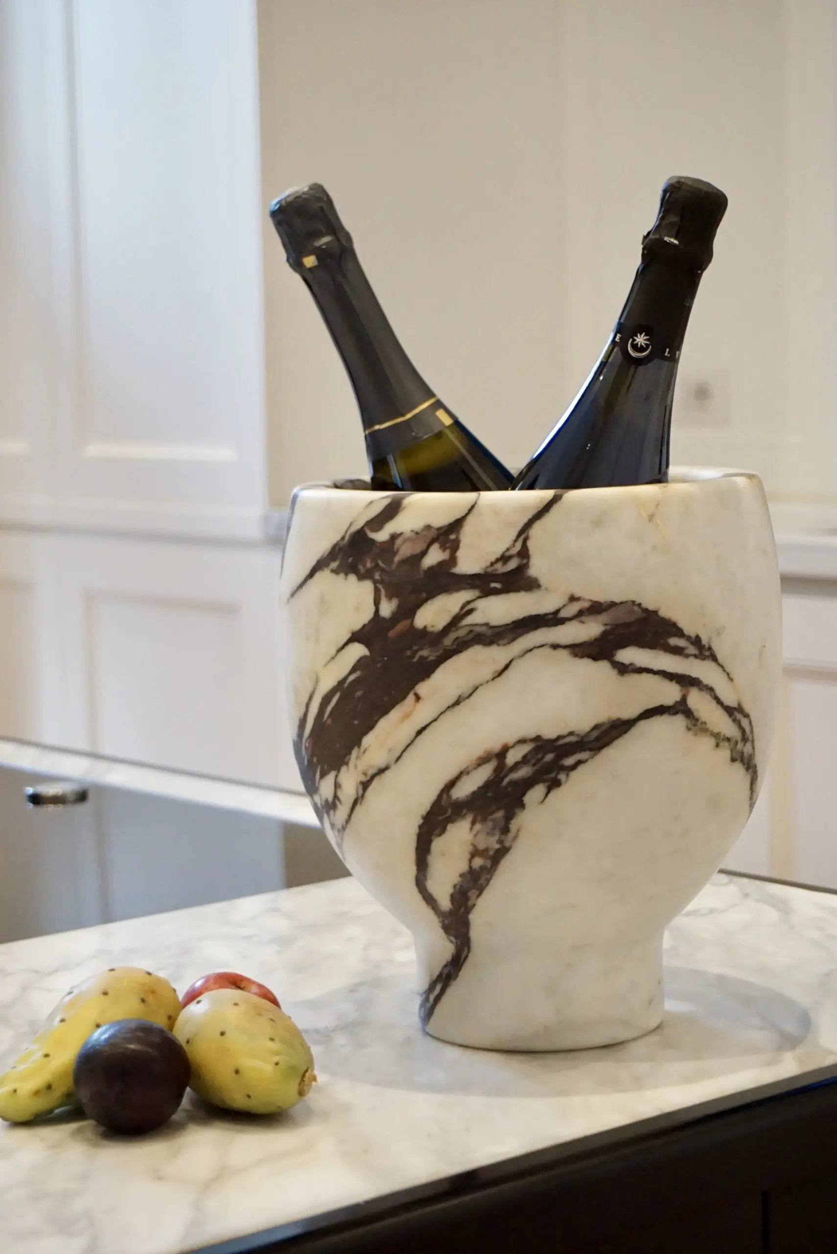 sculptural breccia medicea marble "Pandora" vase by Lorenzo Ciompi, 2021 — photo 19