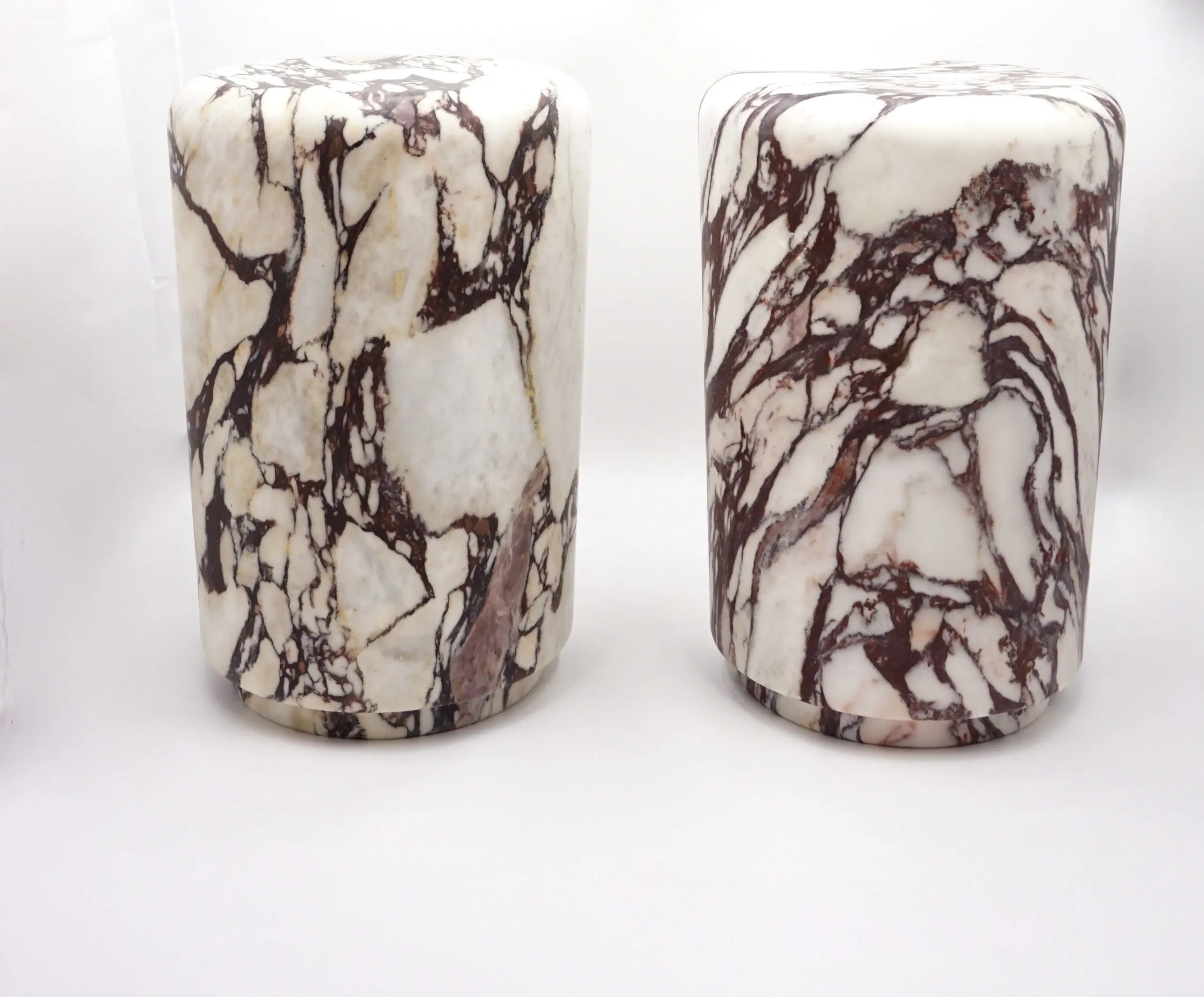 Sculptural breccia medicea marble stool "Throne of Dioniso" by Lorenzo Ciompi — photo 11