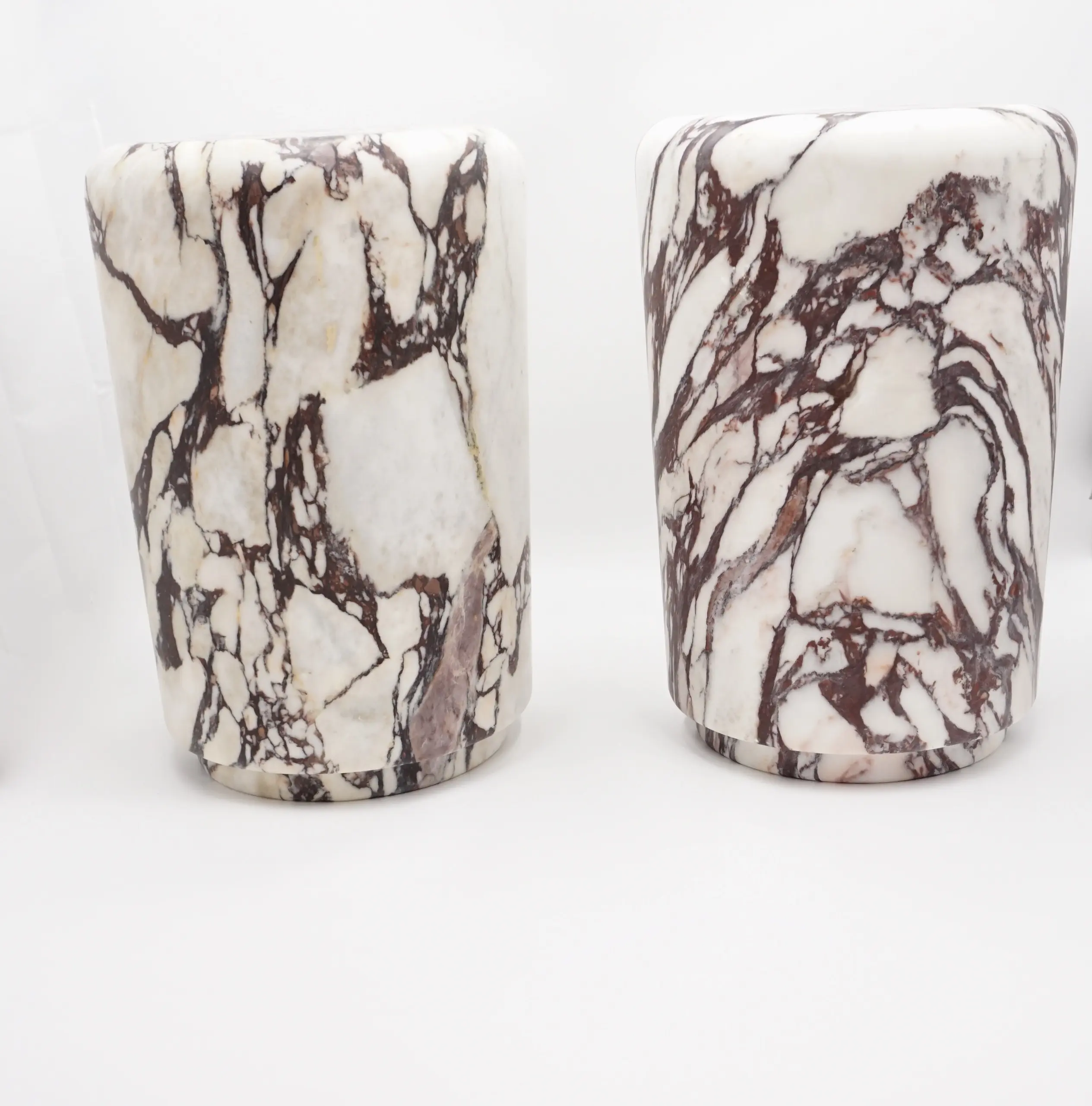 Sculptural breccia medicea marble stool "Throne of Dioniso" by Lorenzo Ciompi — photo 13