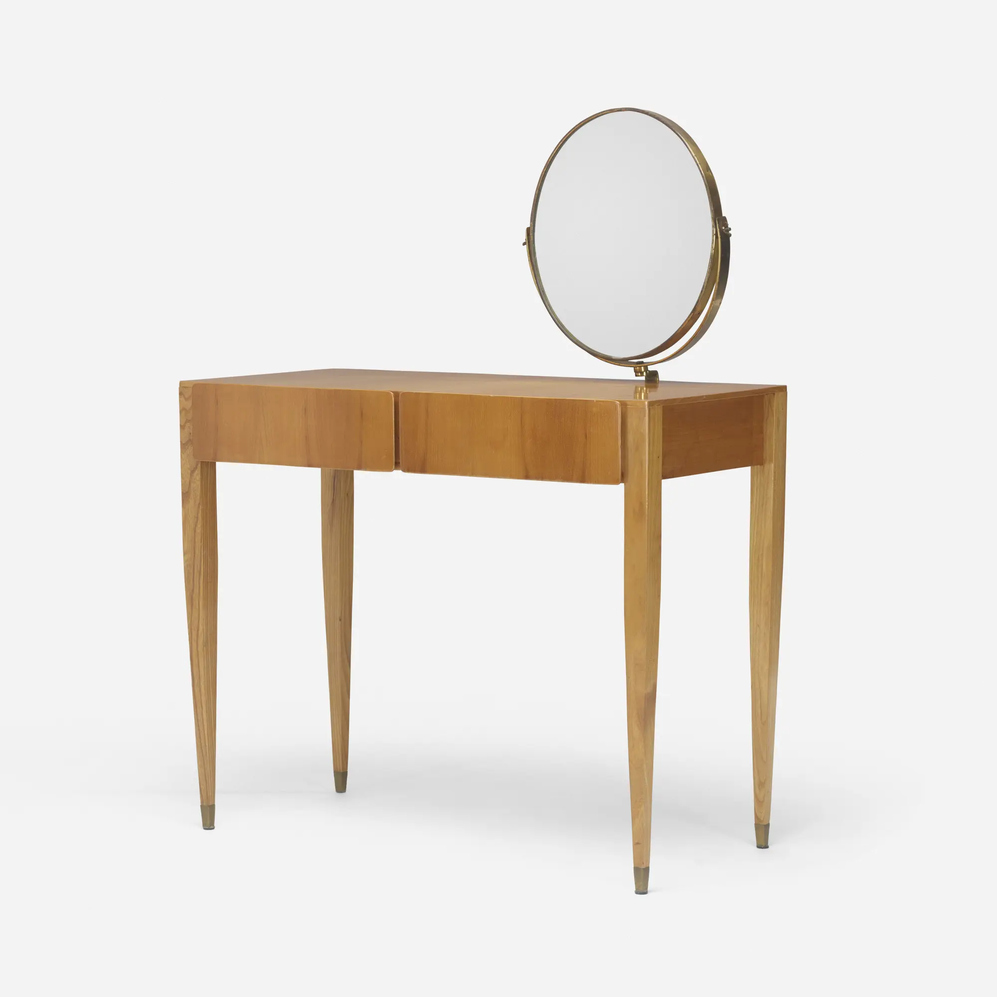 Gio Ponti Vanity Mirror "Fontana Arte" on Black Marquinha Marble Block, 1955 — photo 18