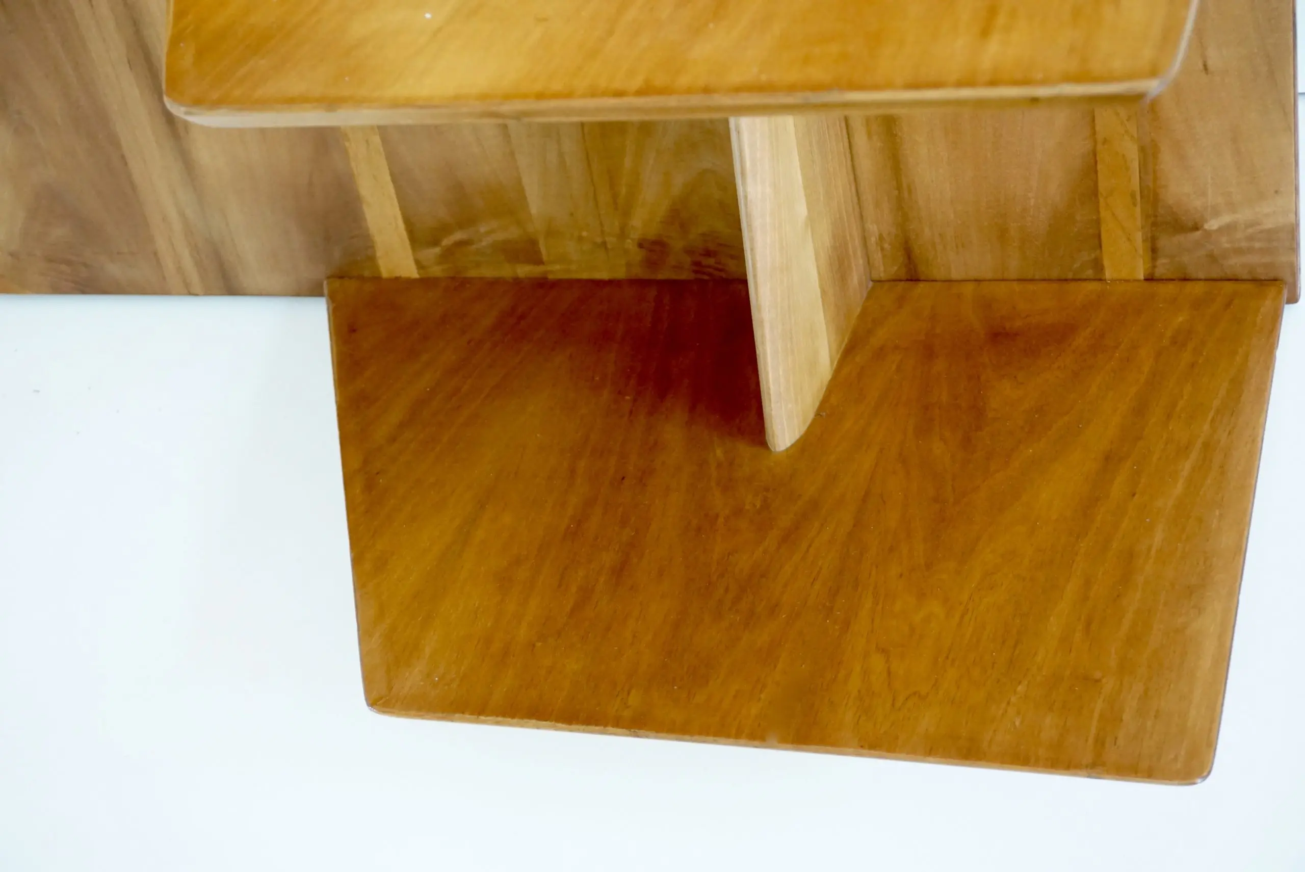 Gio Ponti, Pair of Fine Cherrywood Headboards from Hotel Royal Naples, 1955 — photo 9
