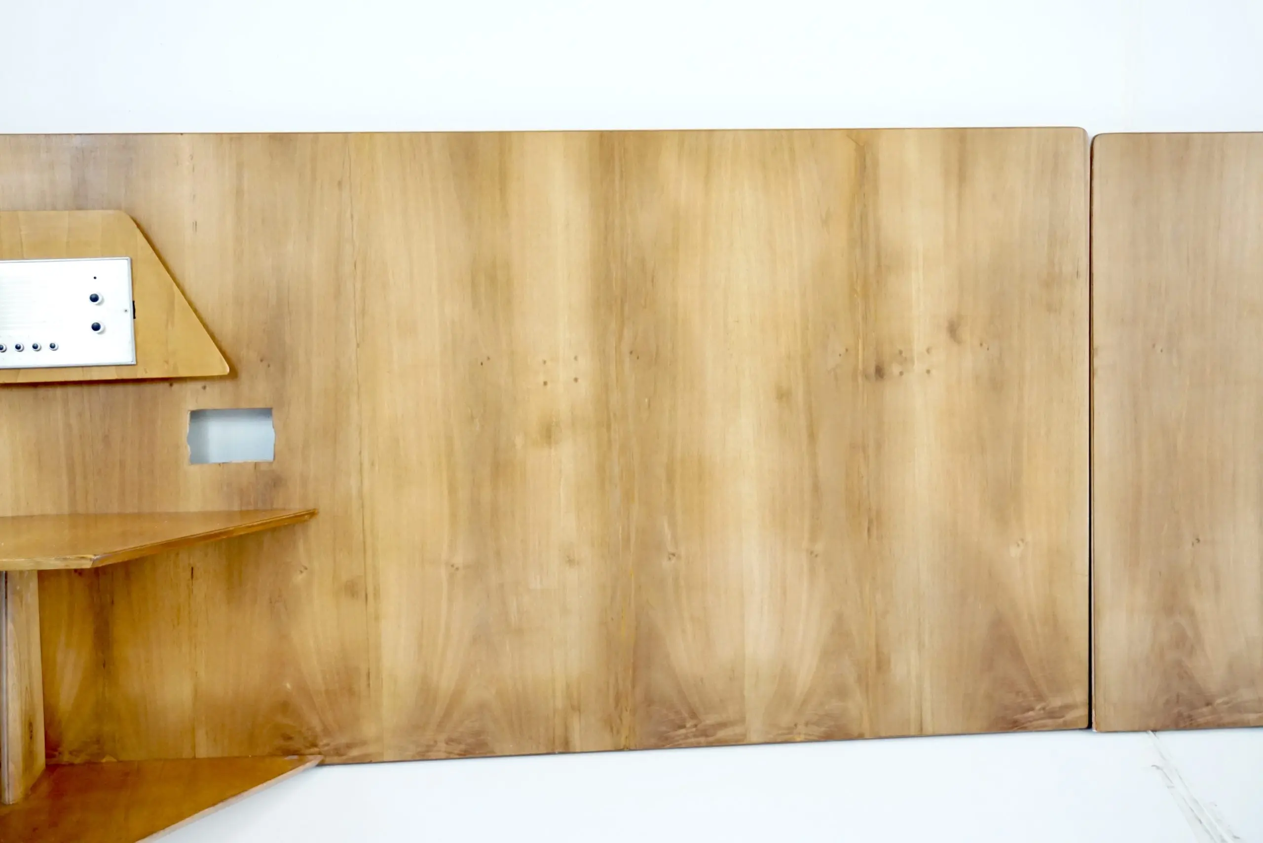 Gio Ponti, Pair of Fine Cherrywood Headboards from Hotel Royal Naples, 1955 — photo 5