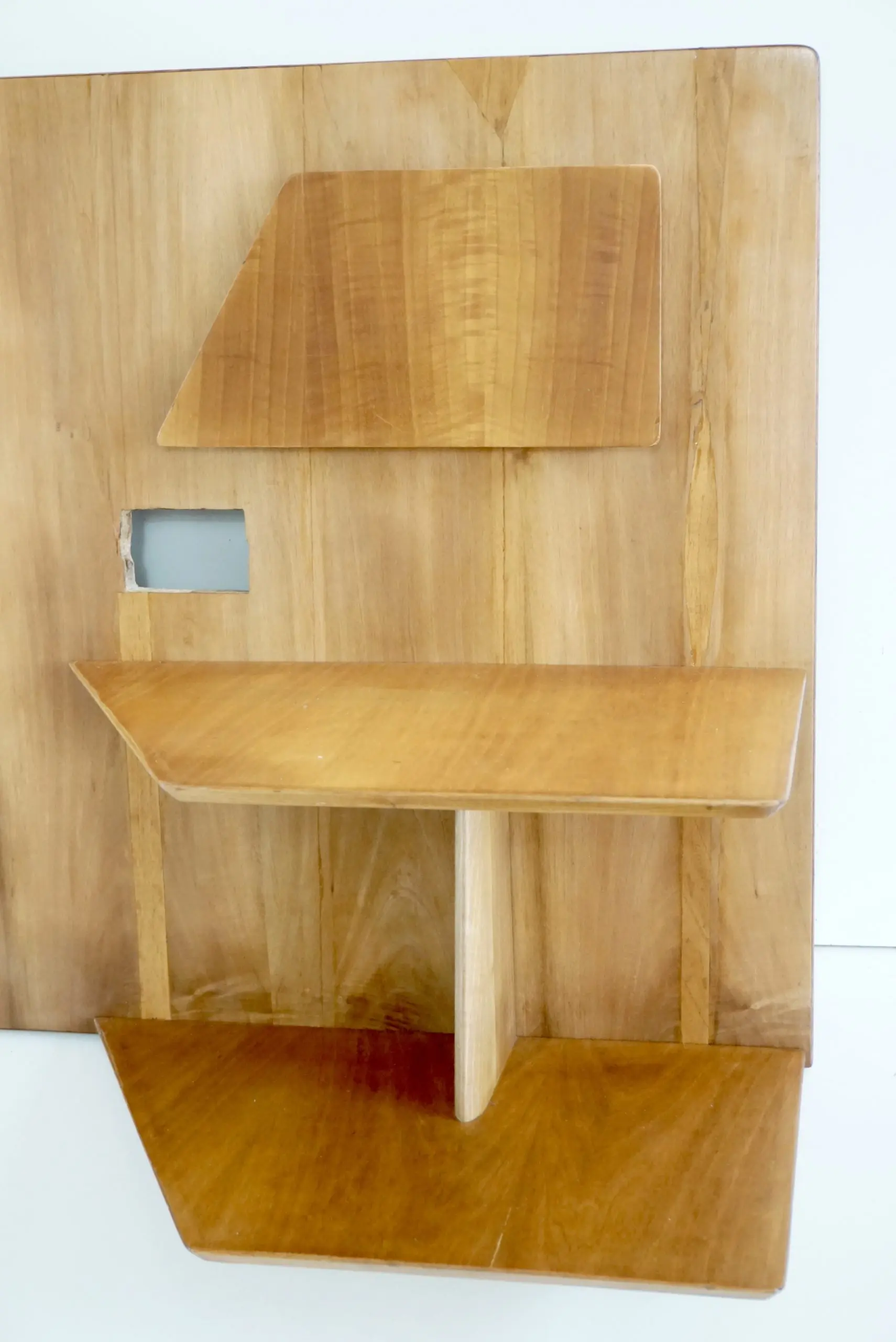 Gio Ponti, Pair of Fine Cherrywood Headboards from Hotel Royal Naples, 1955 — photo 7