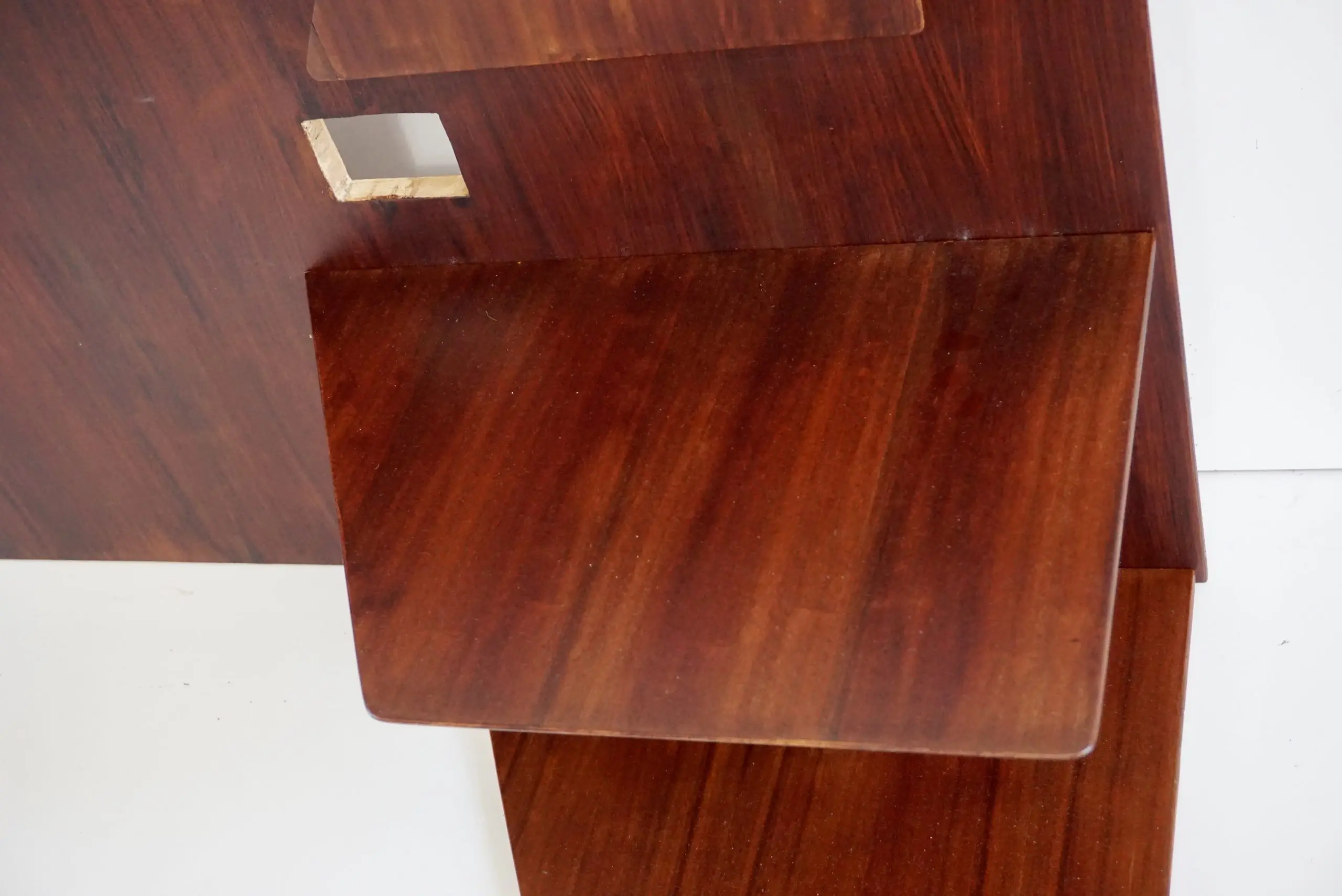 Gio Ponti, Pair of  walnut  Headboards from Hotel Royal Naples, 1955 — photo 14