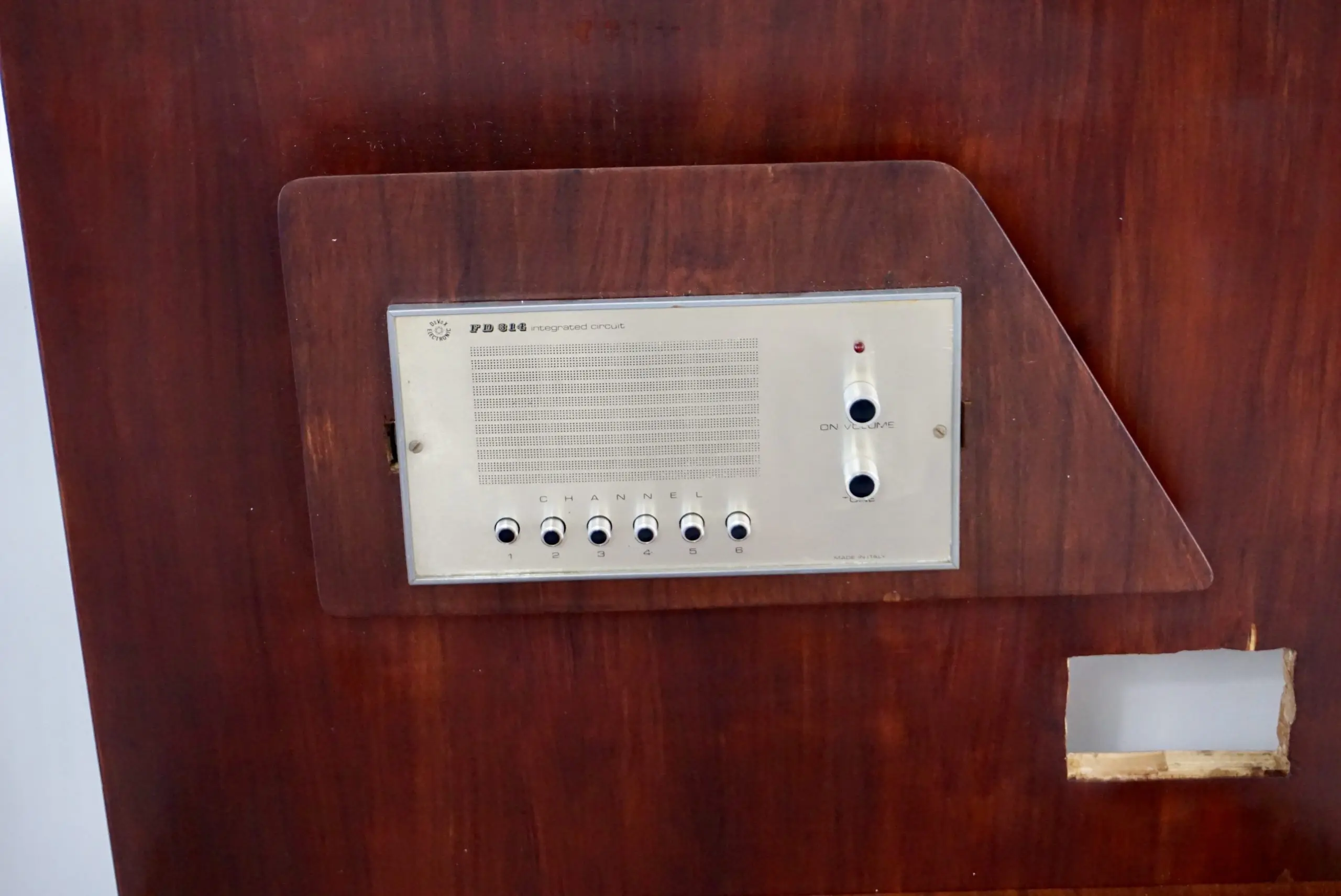 Gio Ponti, Pair of  walnut  Headboards from Hotel Royal Naples, 1955 — photo 10