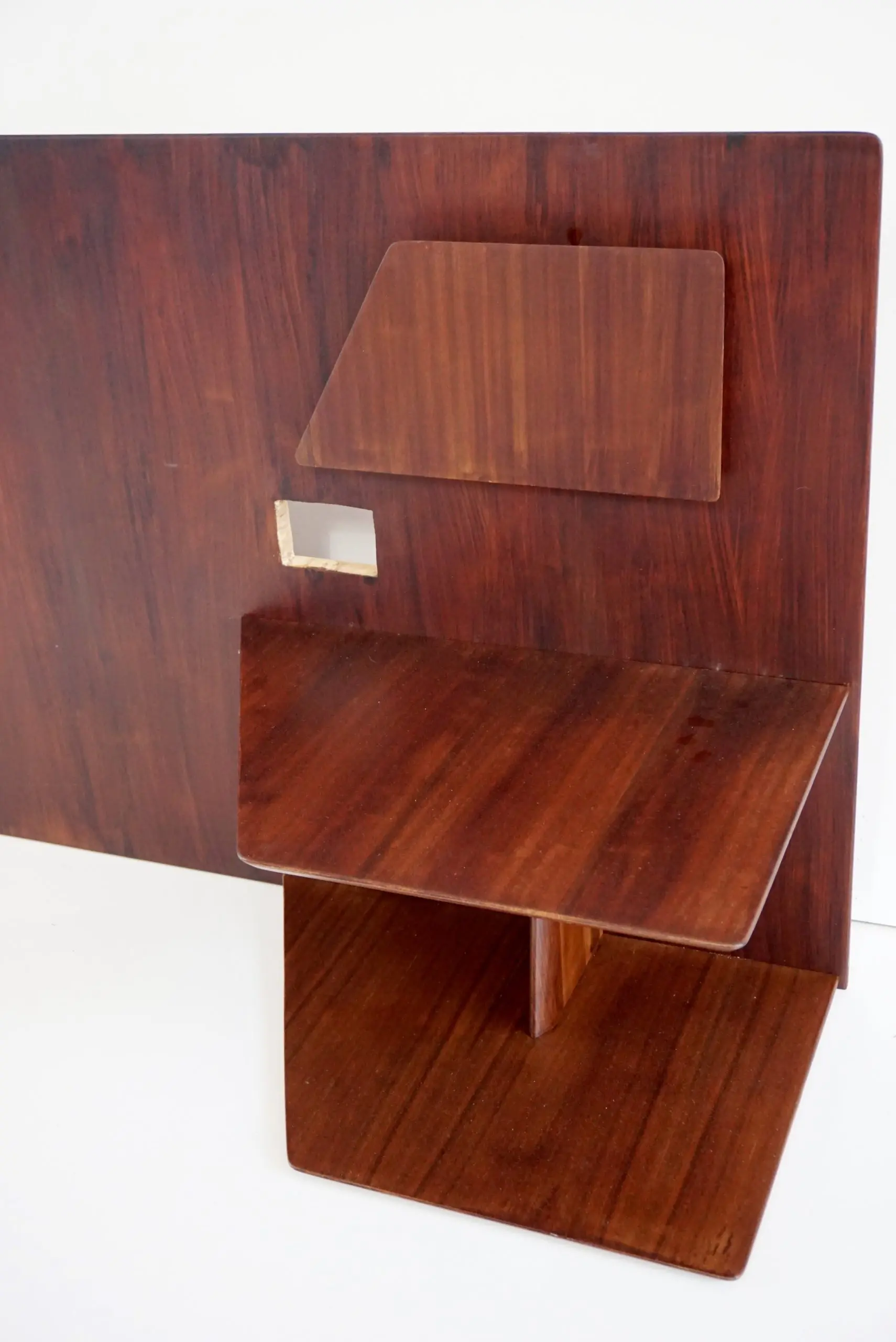 Gio Ponti, Pair of  walnut  Headboards from Hotel Royal Naples, 1955 — photo 12