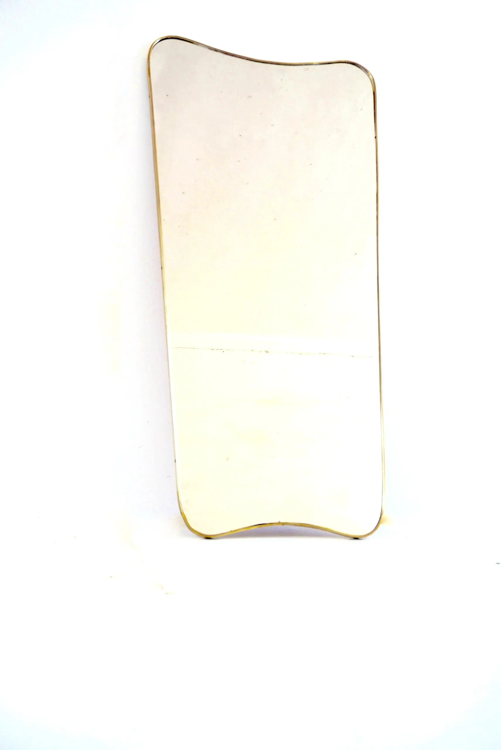 large Gio Ponti wall mirror from Hotel Bristol Merano by Fontana Arte , 1950 — photo 5
