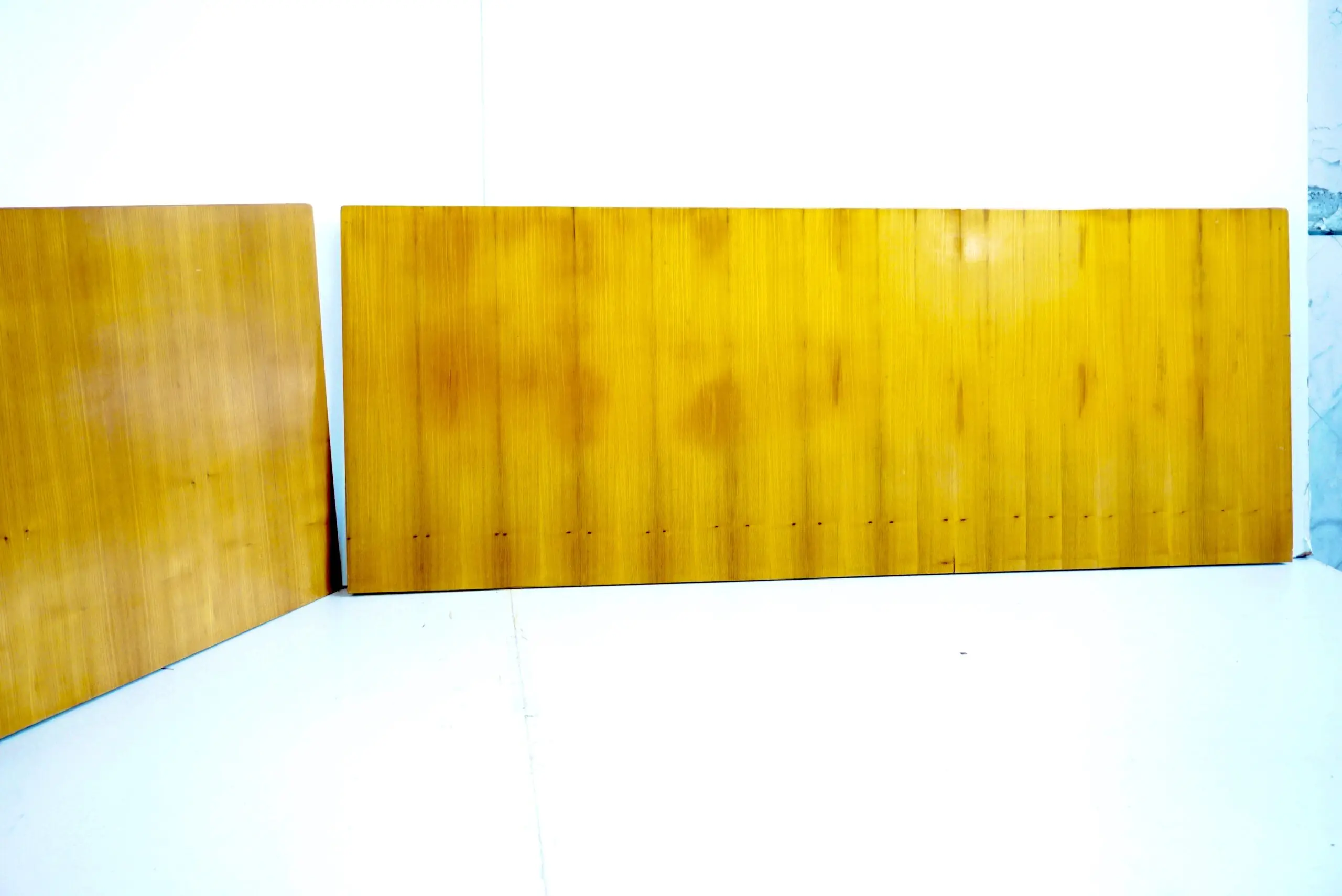 pair of large Gio Ponti cherrywood boiserie panels from Hotel Royal, Naples 1955 — photo 6