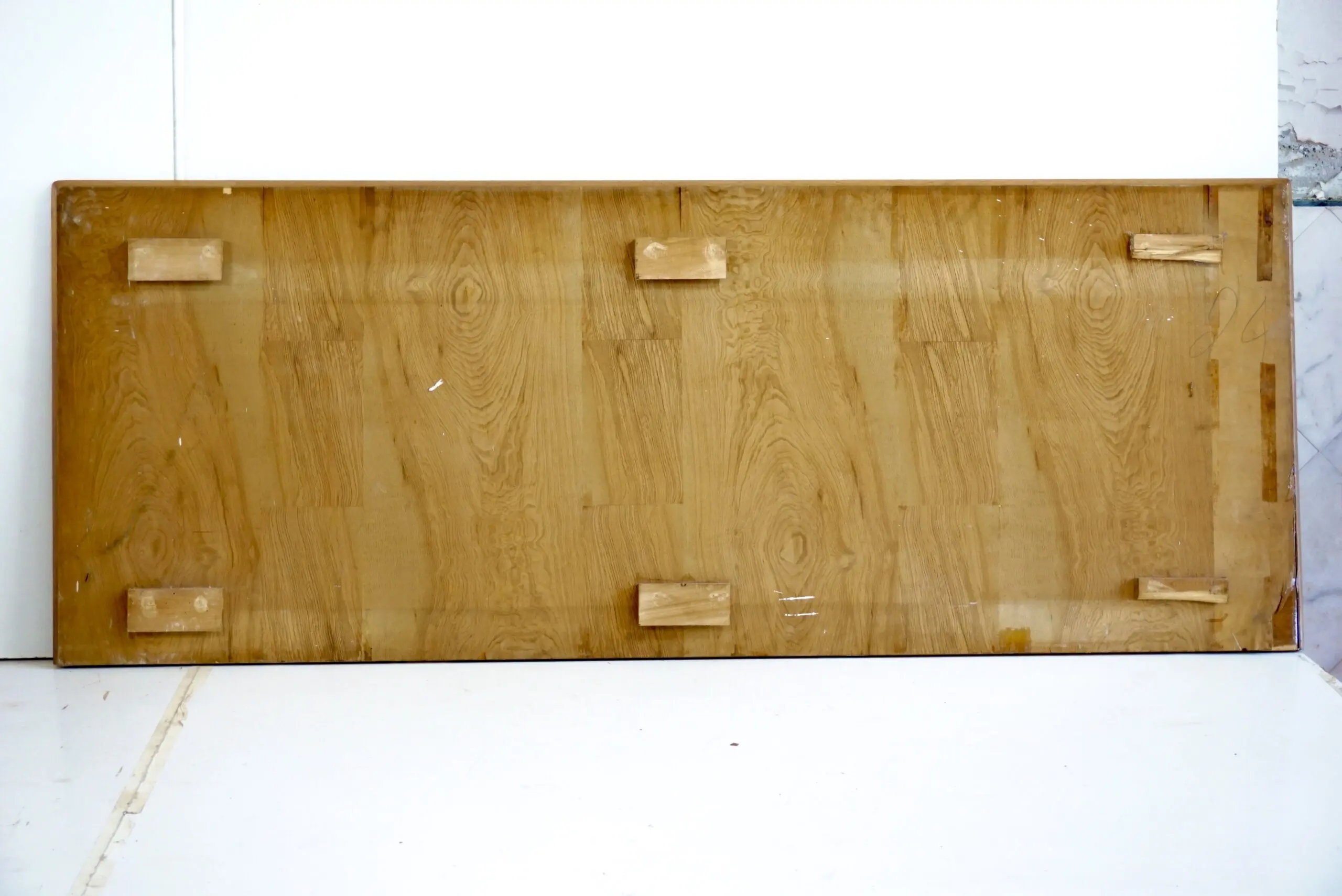 pair of large Gio Ponti cherrywood boiserie panels from Hotel Royal, Naples 1955 — photo 9