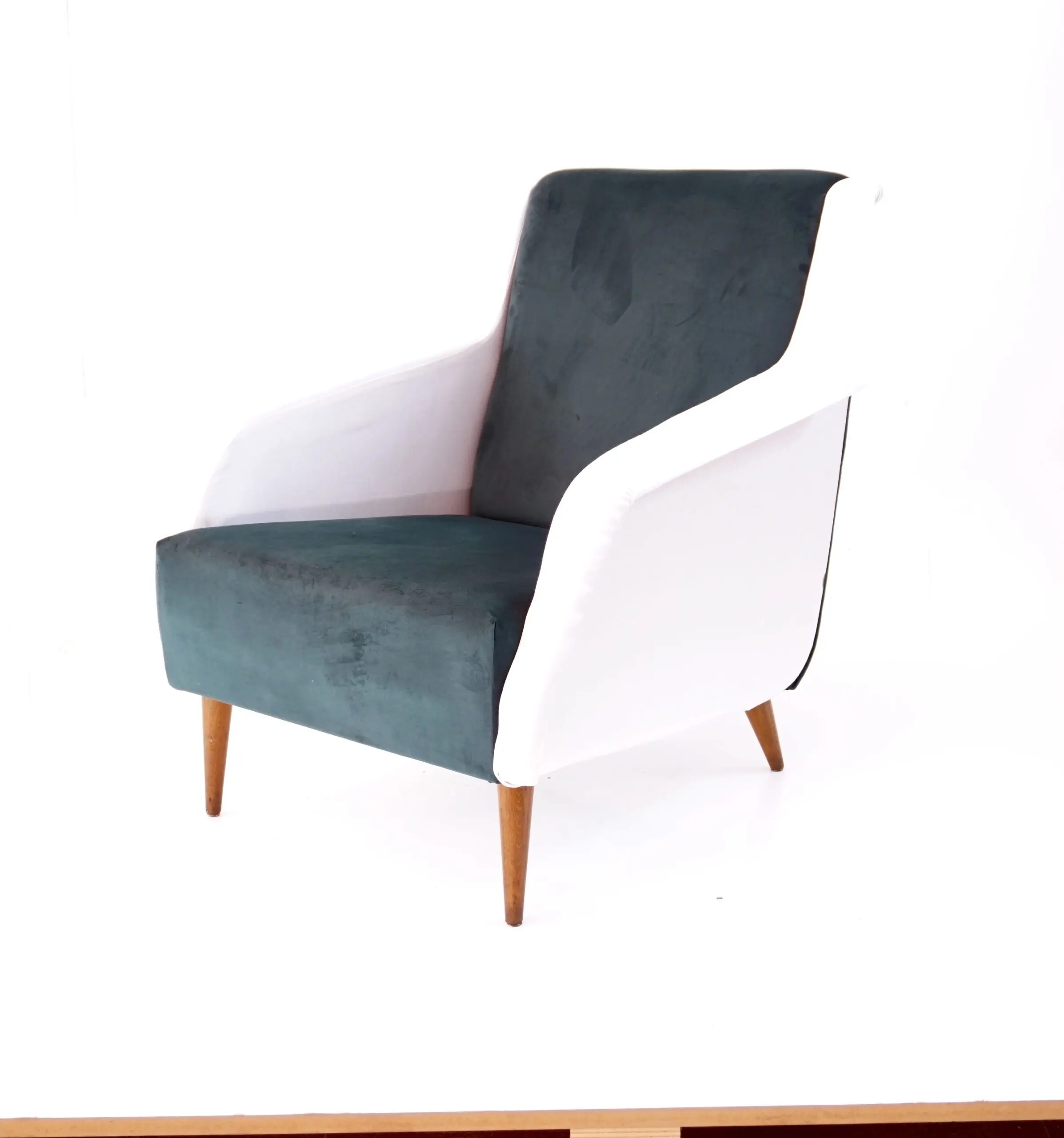 Carlo de Carli bicoloured armchair model  n. 802 by Cassina, 1954 — photo 11