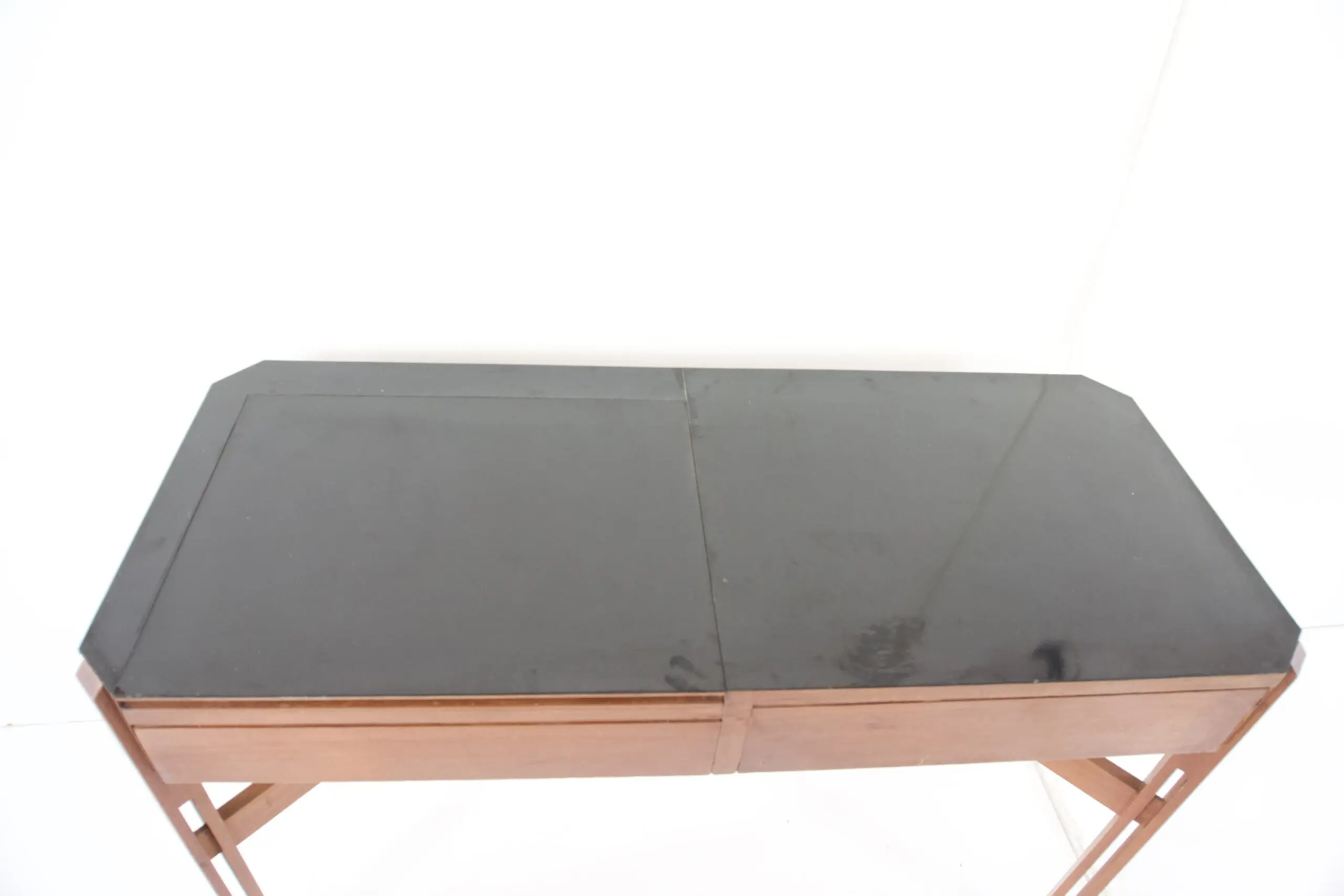 Ico Parisi rare large wood and laminate desk with mirror, Hotel Lorena, 1959 — photo 26