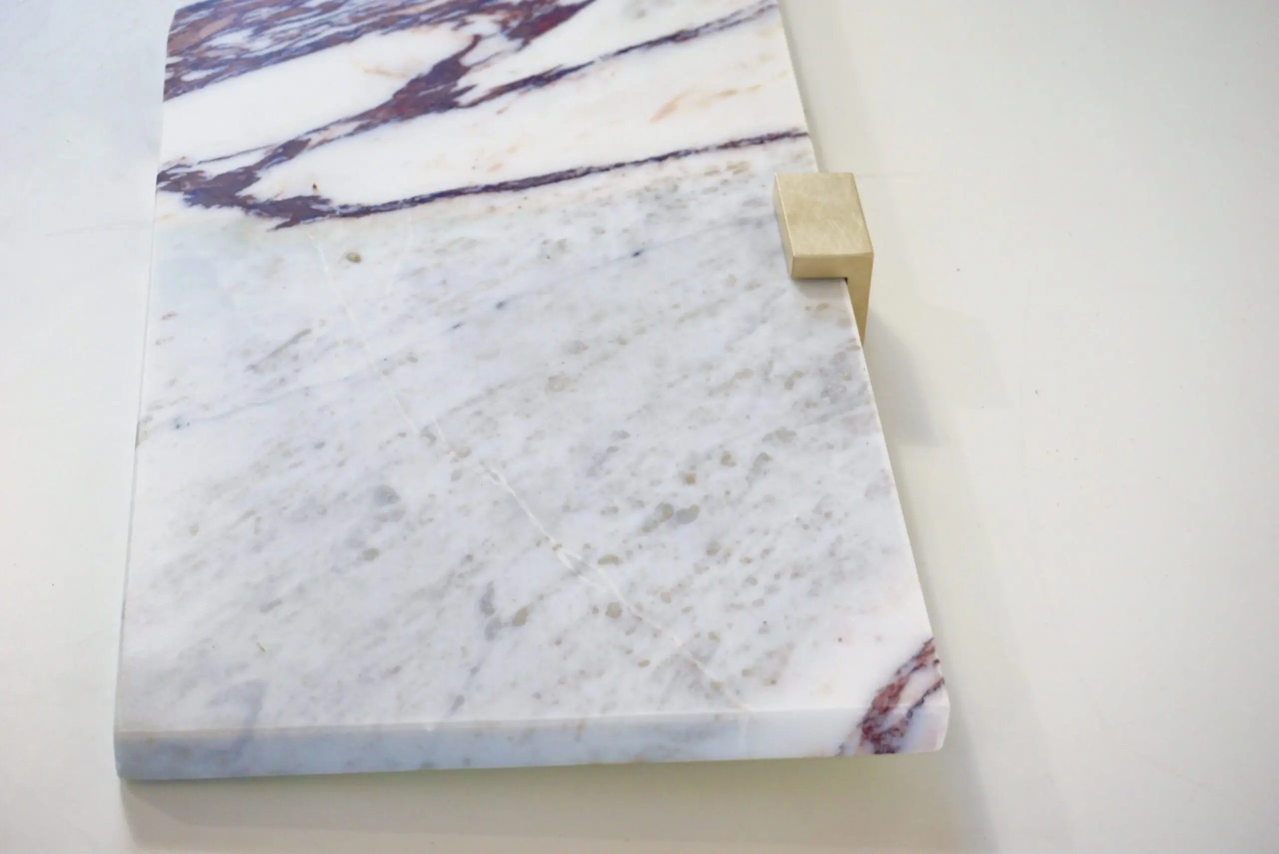 Large pair of Wall Mounted Marble, Brass Console "Angel Wings" by Lorenzo Ciompi, 2022 — photo 11