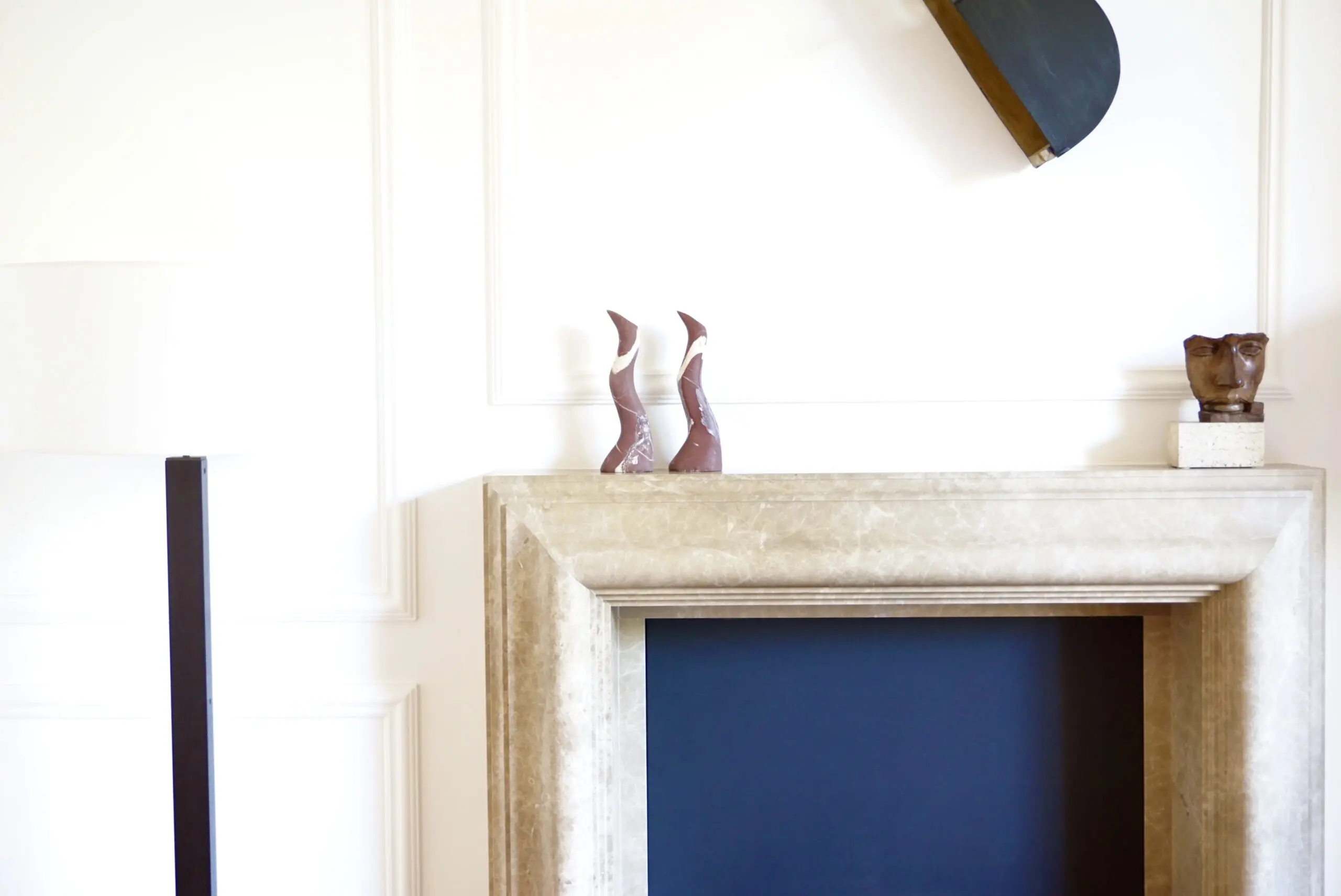 Pair of Coral Red Snake Sculptural Marble Candlesticks, by Lorenzo Ciompi 2023 — photo 20