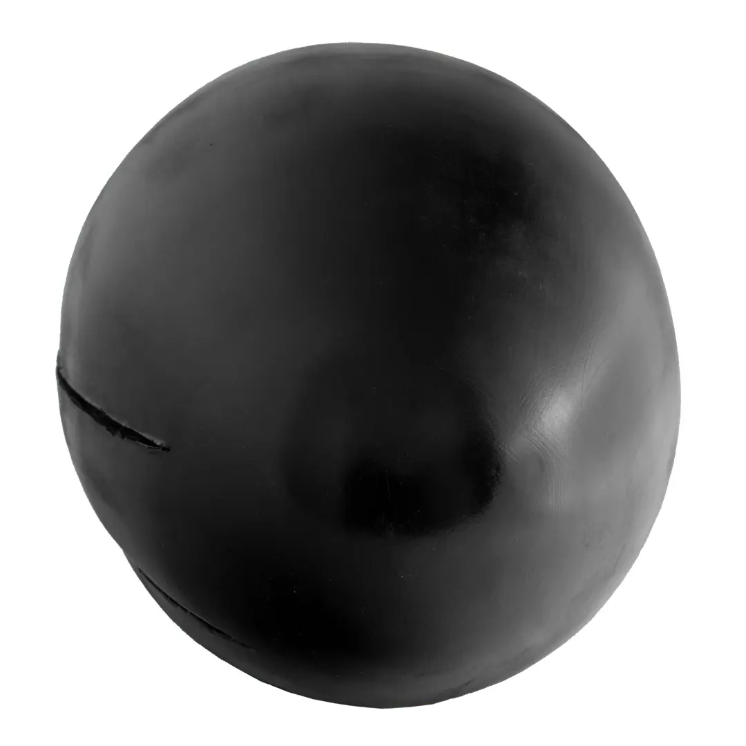 "THE END OF GOD" sculptural black ceramic table lamp, tribute to Lucio Fontana — image 2