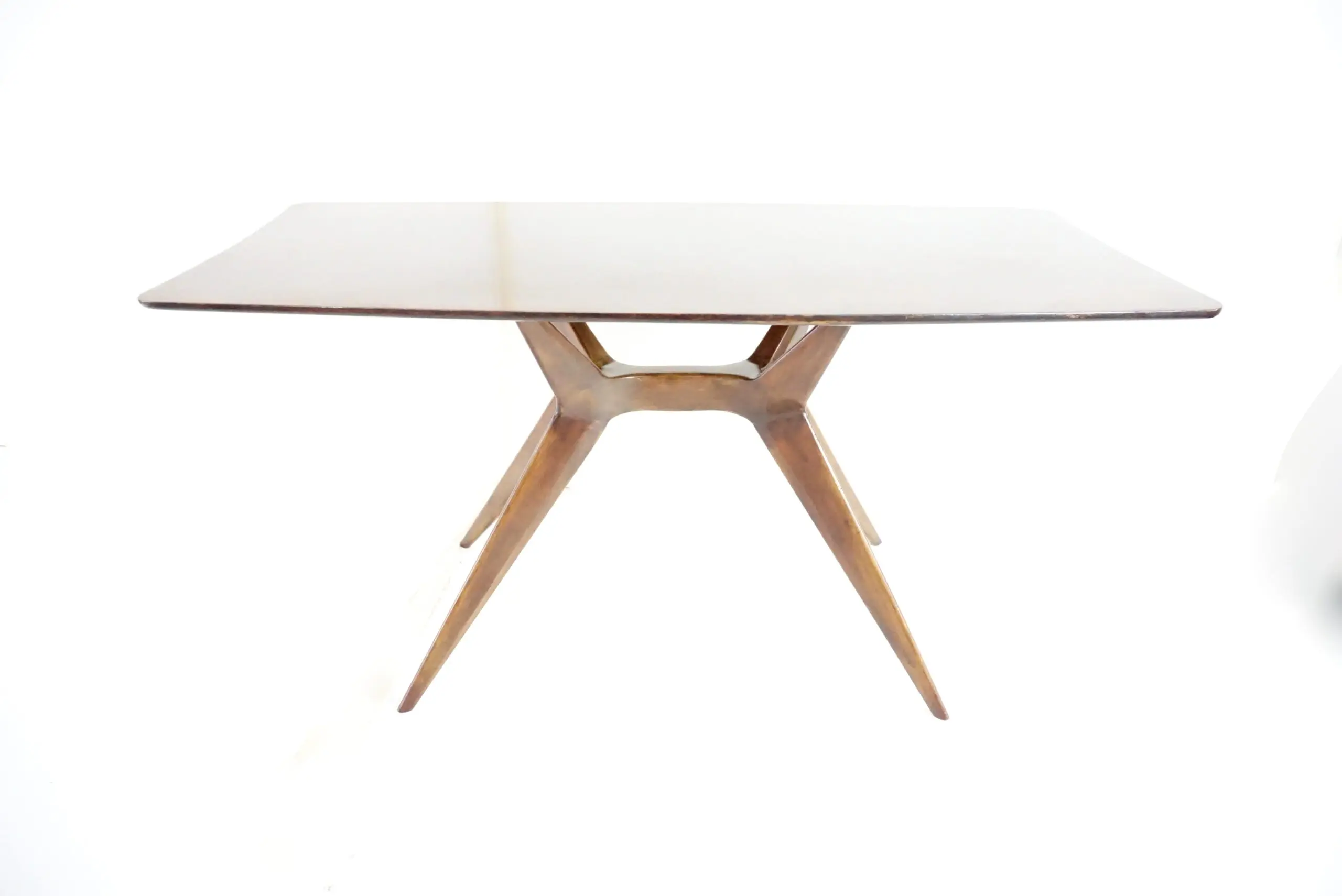 fine Attr. Ico Parisi walnut dining or console table, 1950 — photo 12