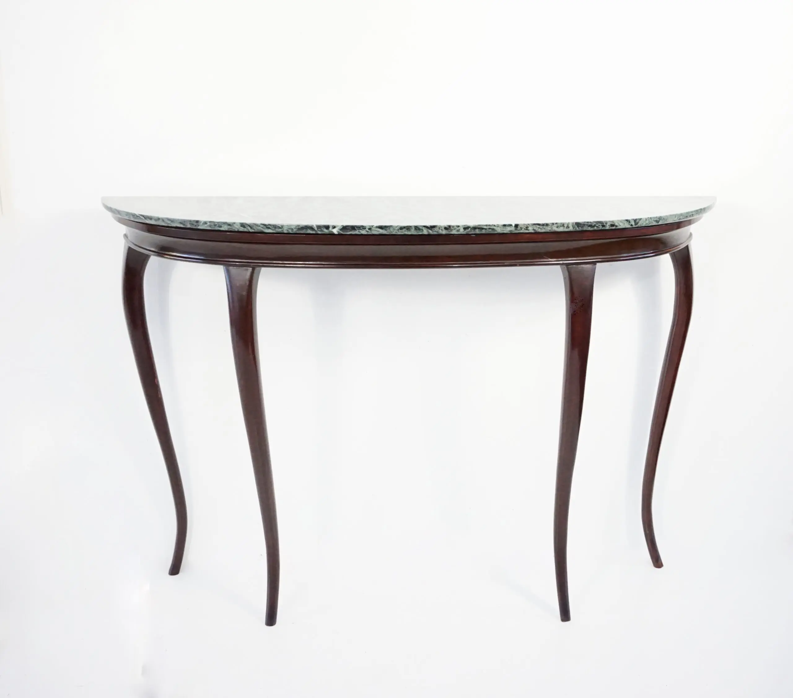 Large marble and wood Console Table by Guglielmo Ulrich, 1940 — image 3
