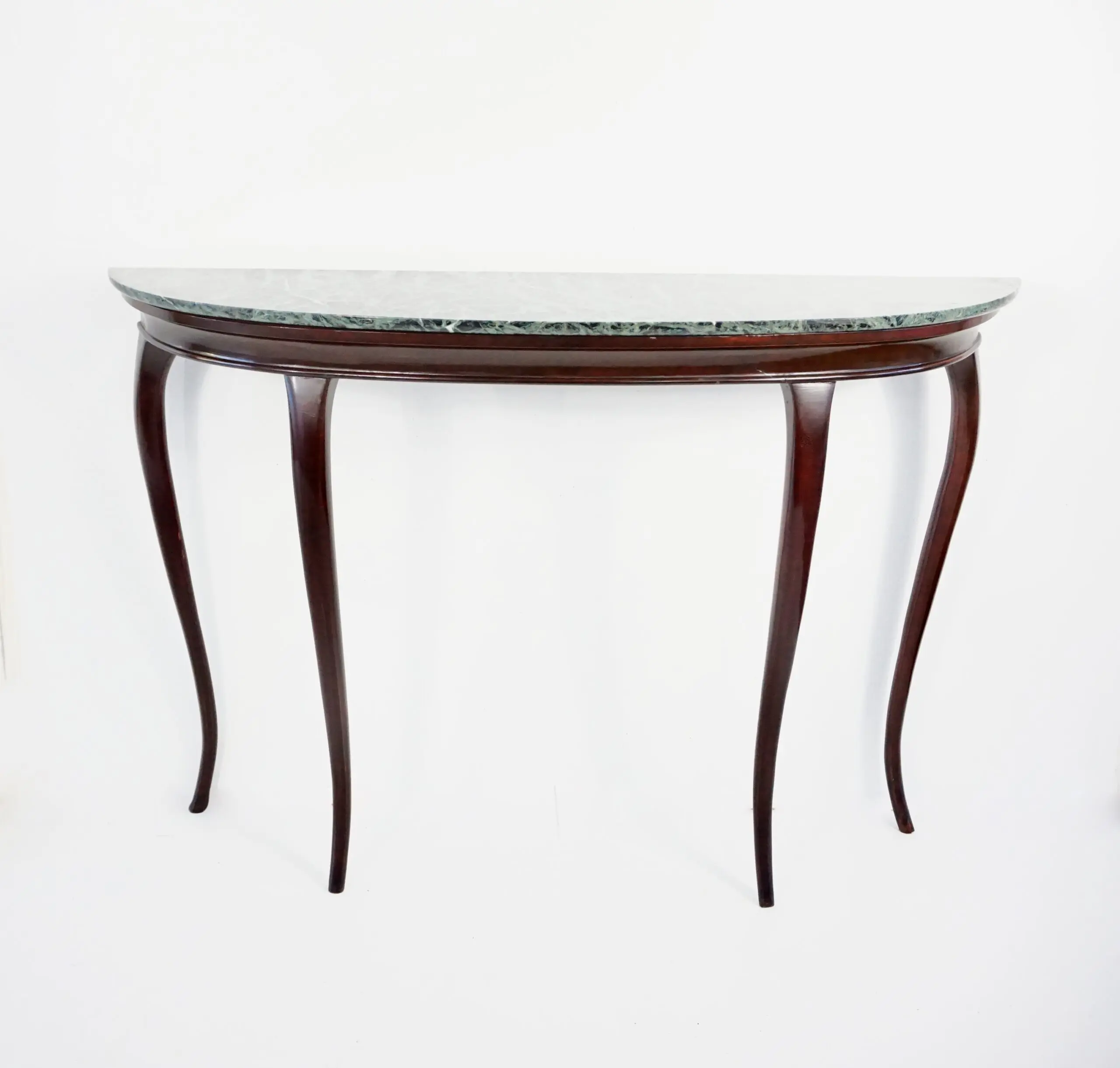 Large marble and wood  Console Table by Guglielmo Ulrich, 1940 — photo 4