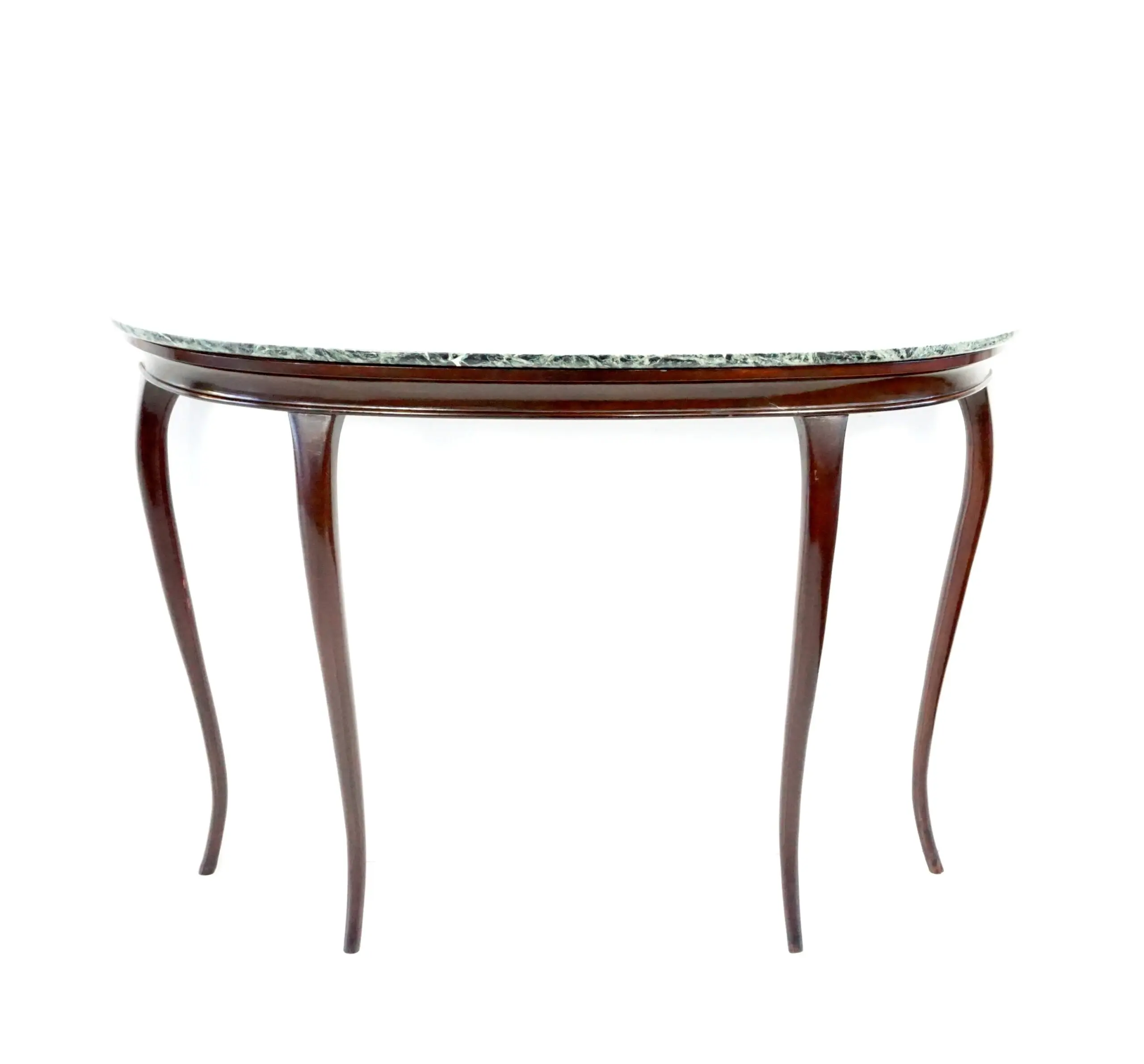 Large marble and wood Console Table by Guglielmo Ulrich, 1940 — image 2