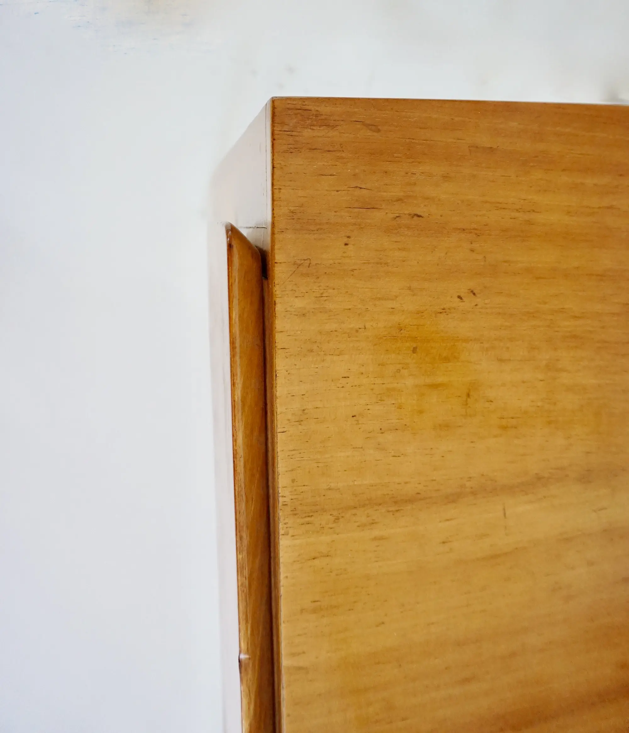 Gio Ponti Vanity desk with a brass circular mirror from Hotel Royal Naples, 1955 — photo 12