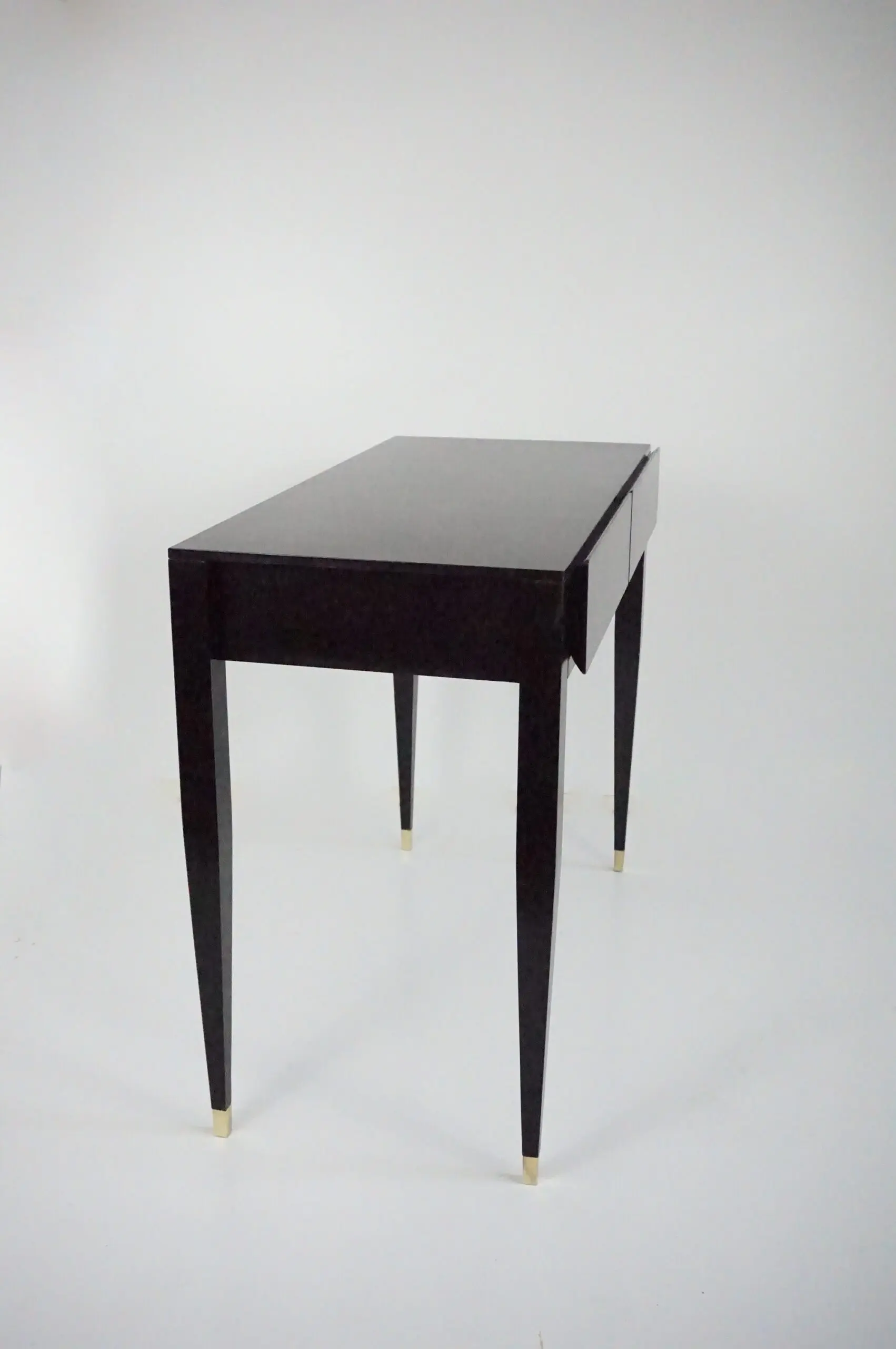 Gio Ponti black lacquered console vanity table  from Hotel Royal, 1955 — photo 5