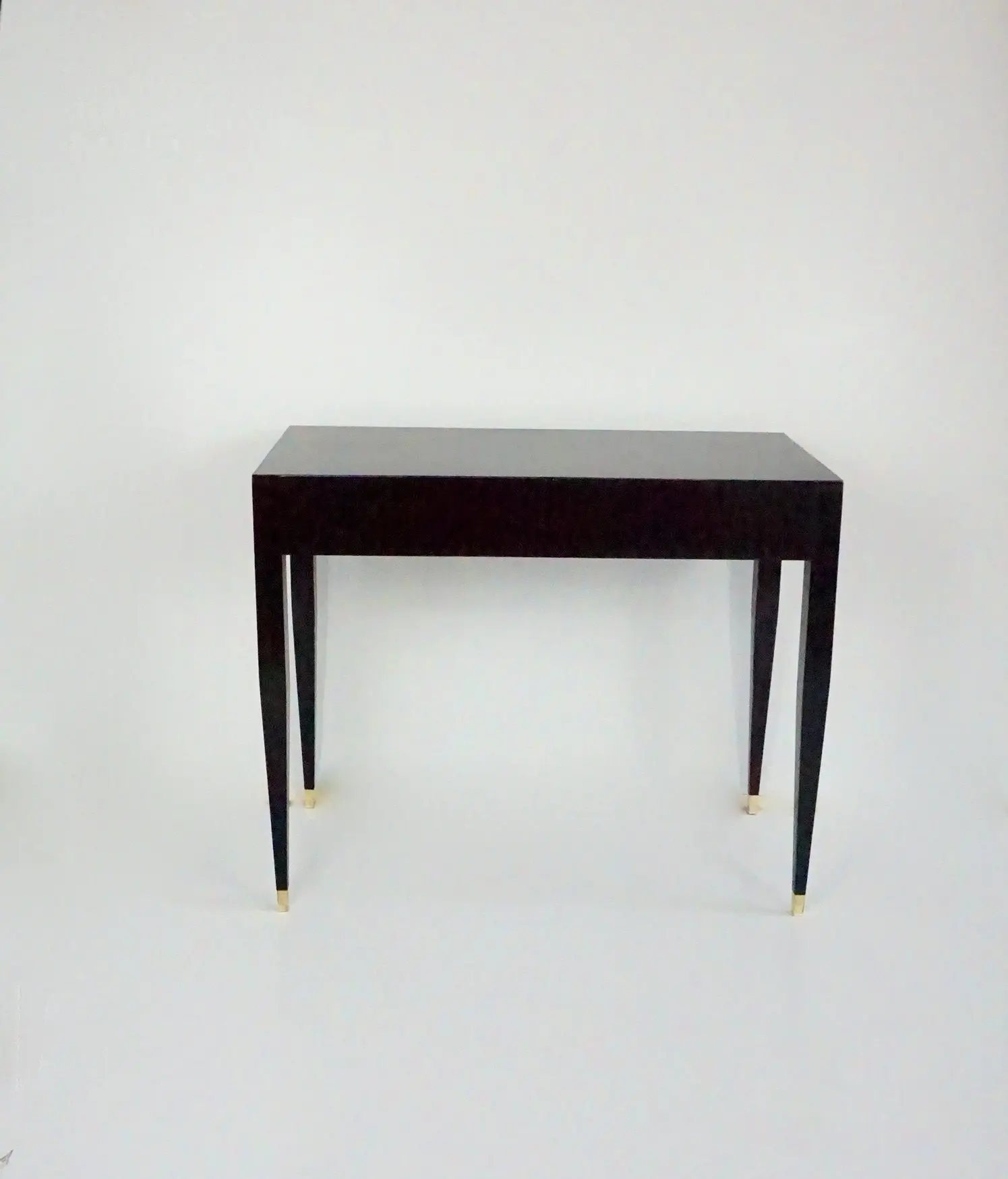 Gio Ponti black lacquered console vanity table  from Hotel Royal, 1955 — photo 11