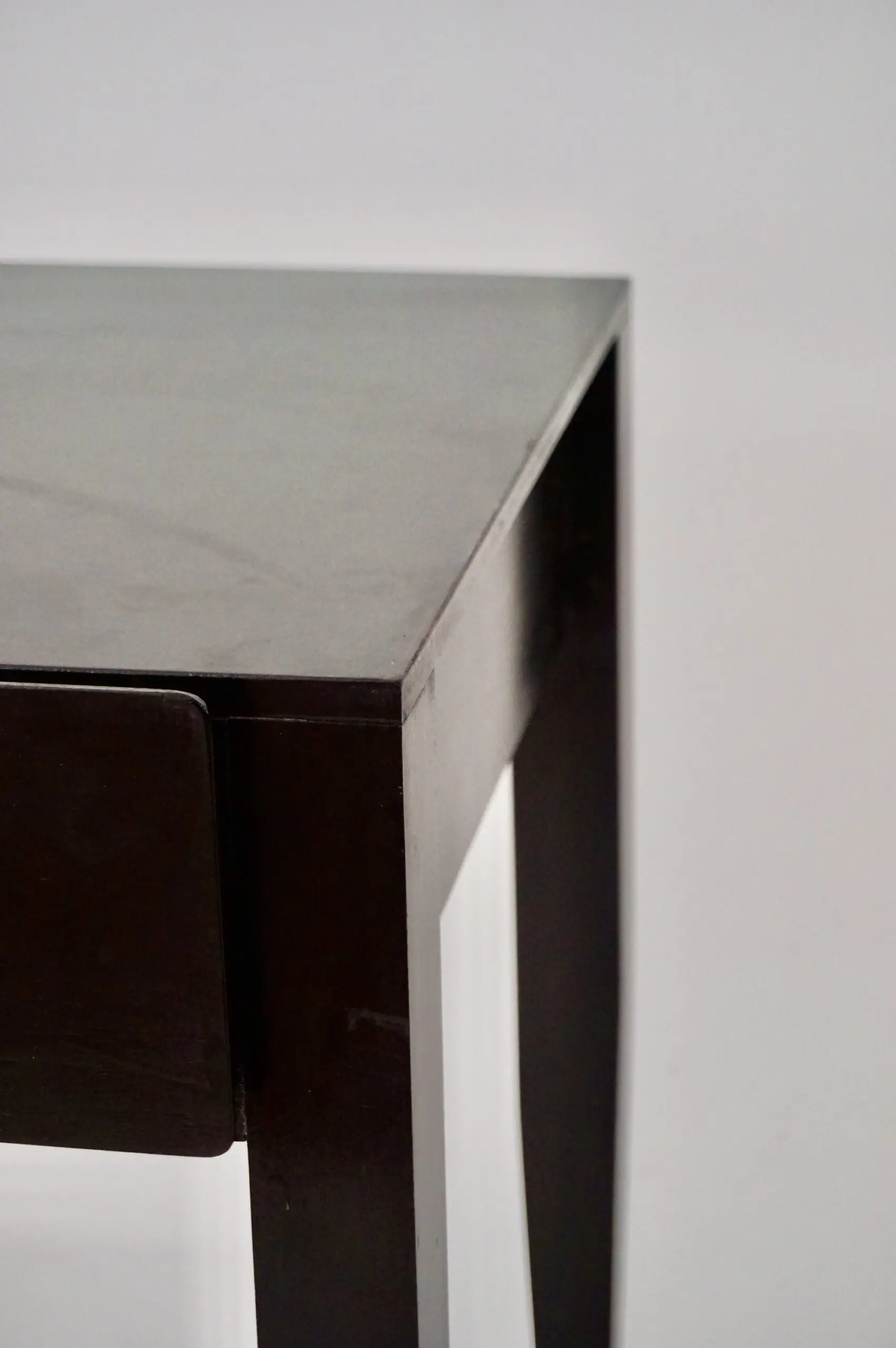 Gio Ponti black lacquered console vanity table  from Hotel Royal, 1955 — photo 6
