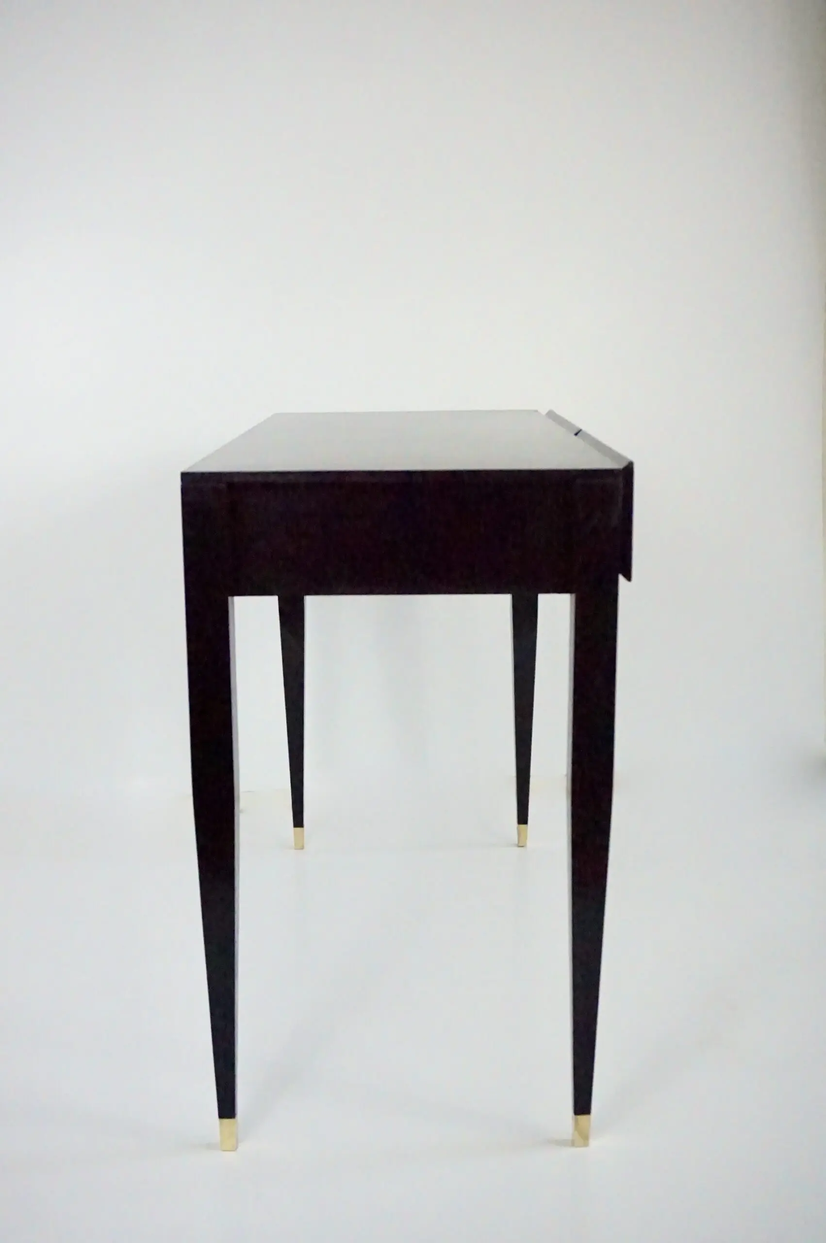 Gio Ponti black lacquered console vanity table  from Hotel Royal, 1955 — photo 12