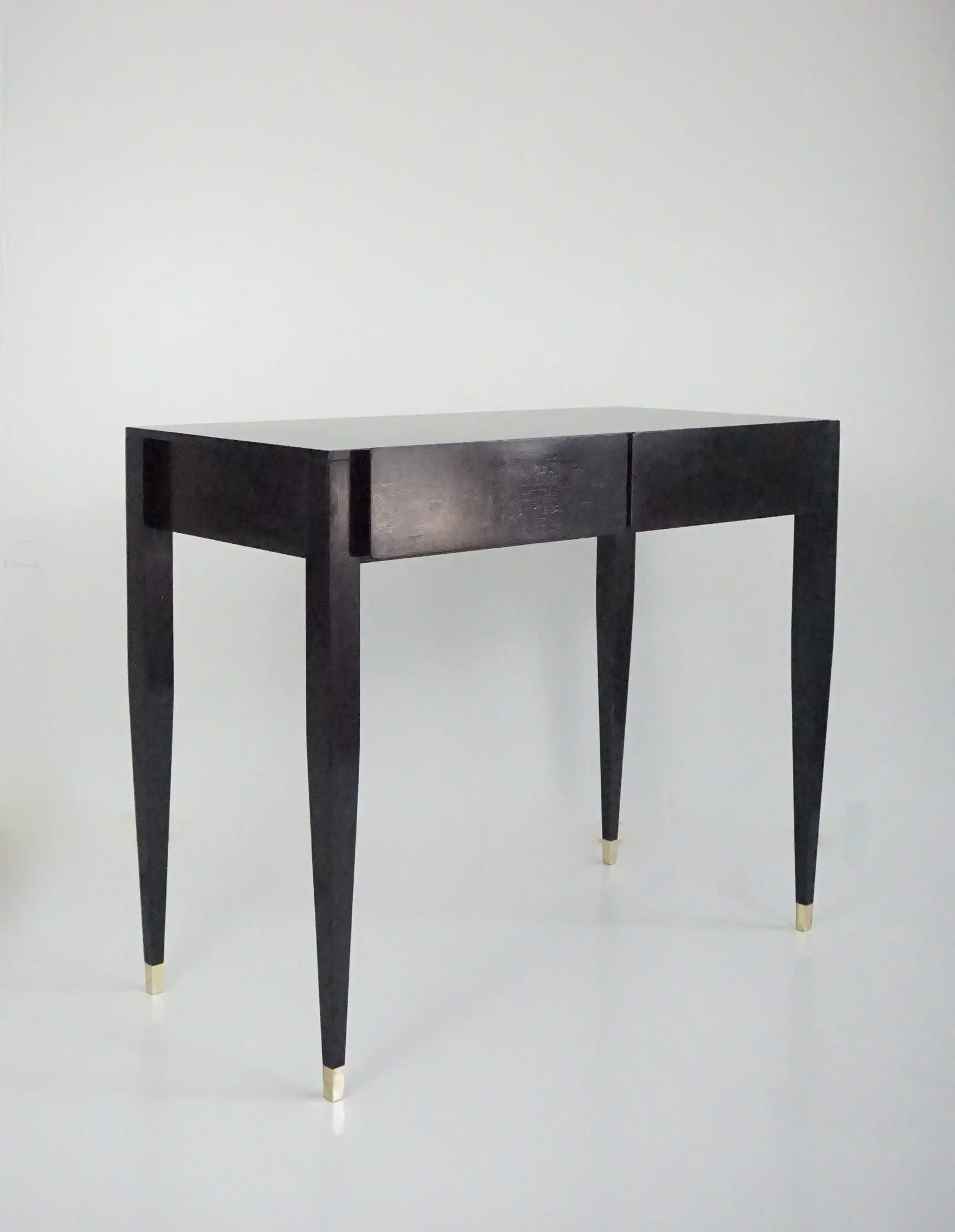 Gio Ponti black lacquered console vanity table  from Hotel Royal, 1955 — photo 4