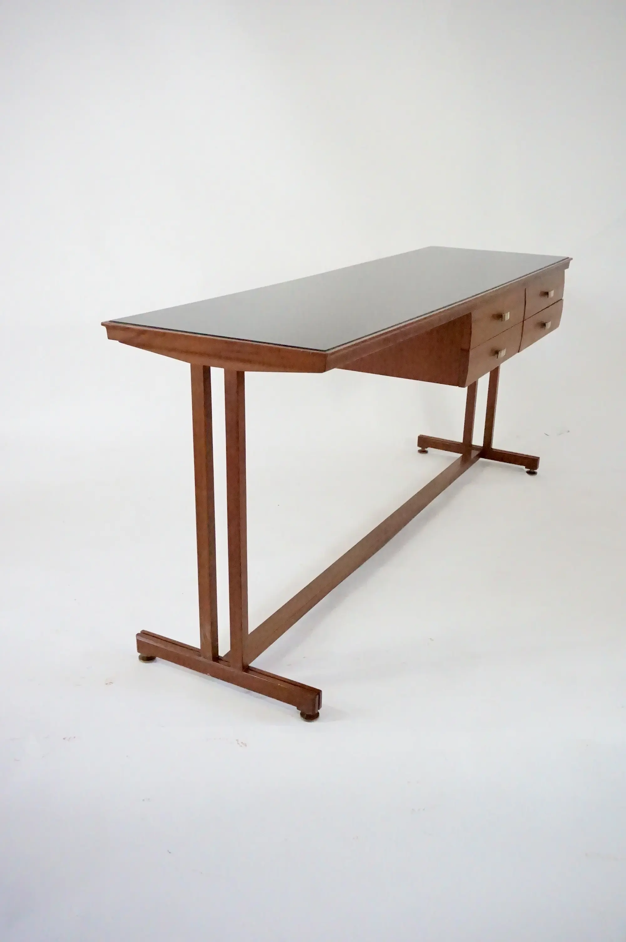 Silvio Cavatorta large consolle -dressing table, with a large mirror, 1950 — photo 15