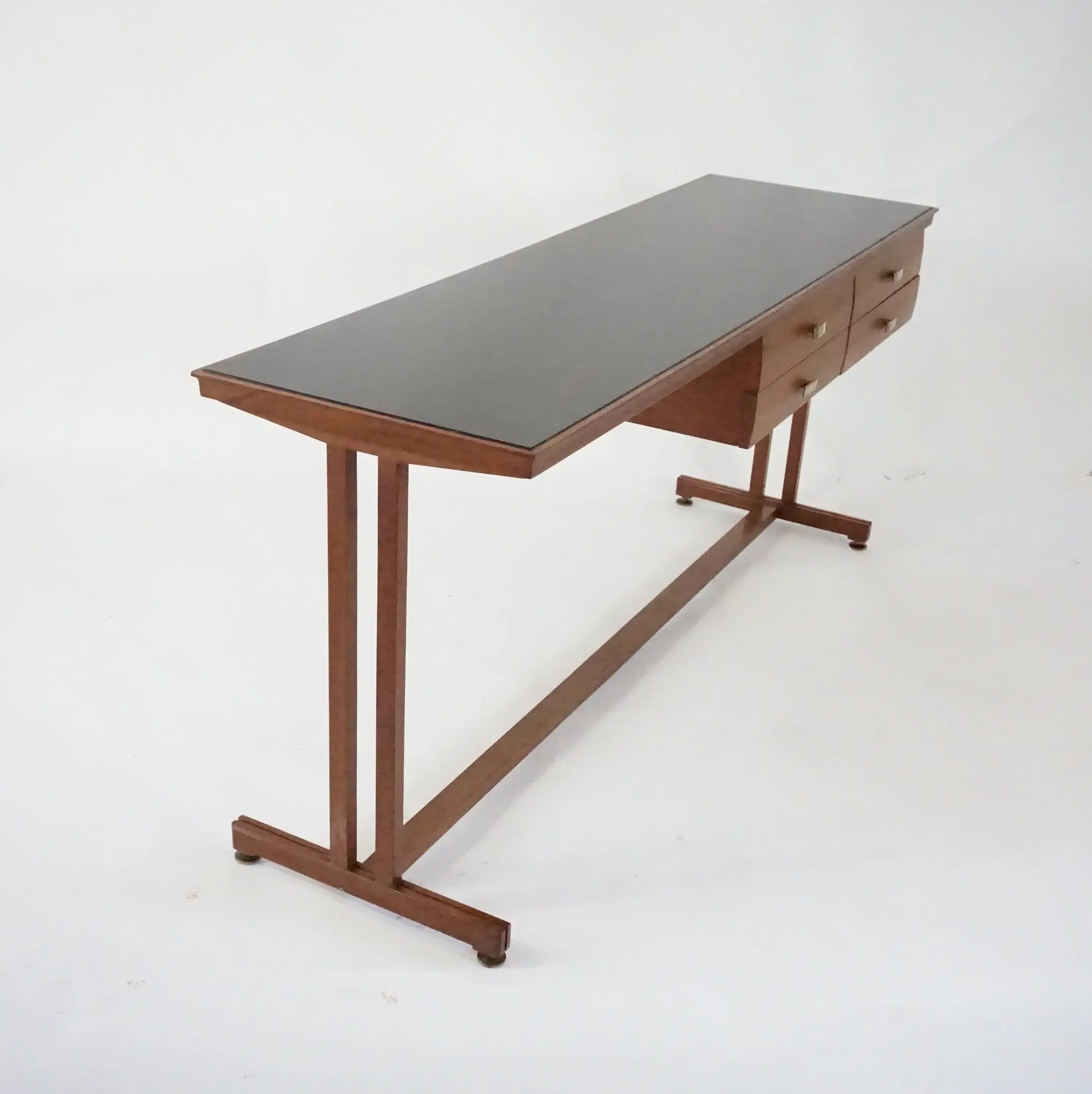 Silvio Cavatorta large consolle -dressing table, with a large mirror, 1950 — photo 18