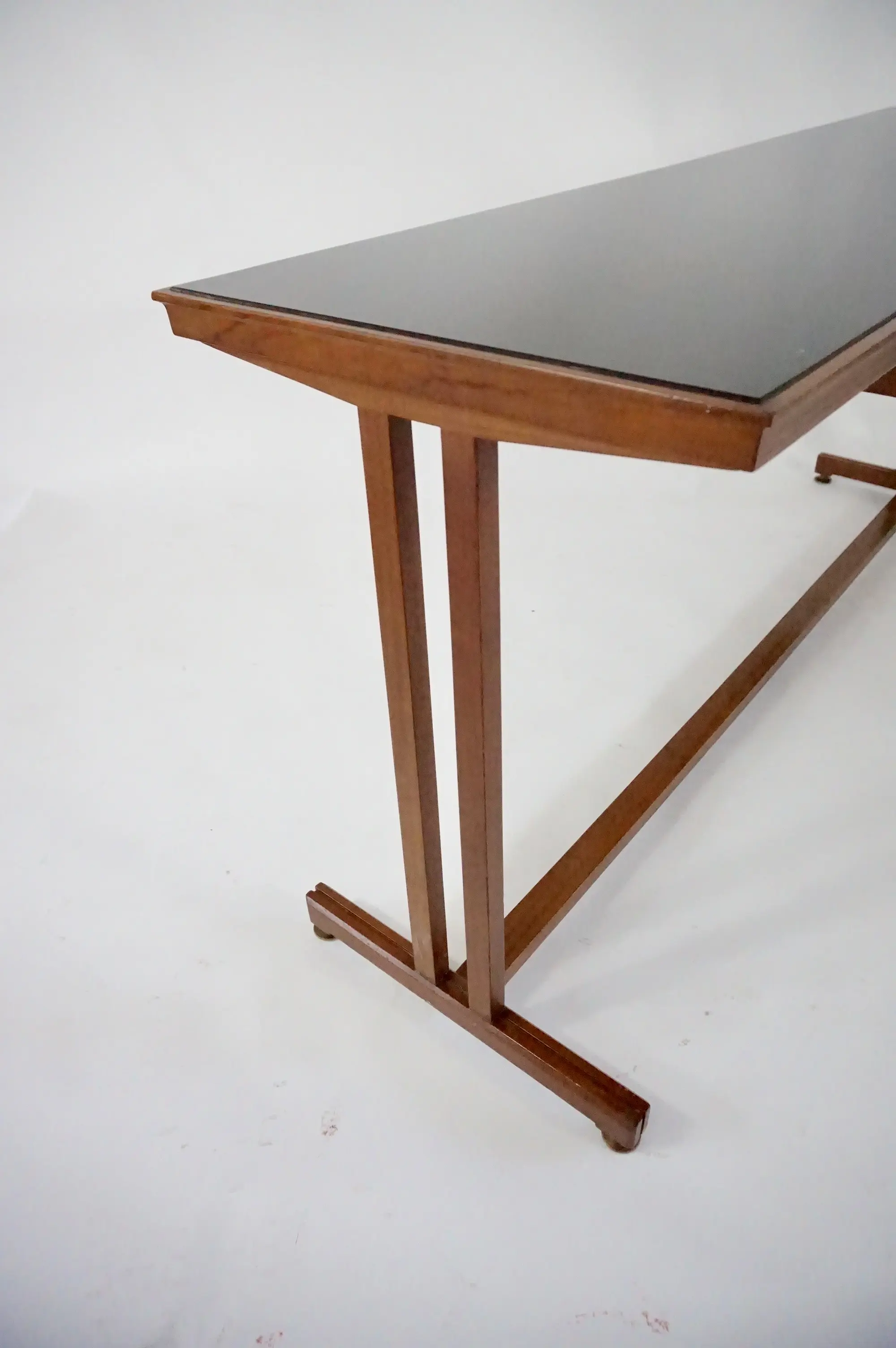 pair of Silvio Cavatorta large consolle tables, dressing tables, 1950 — photo 5