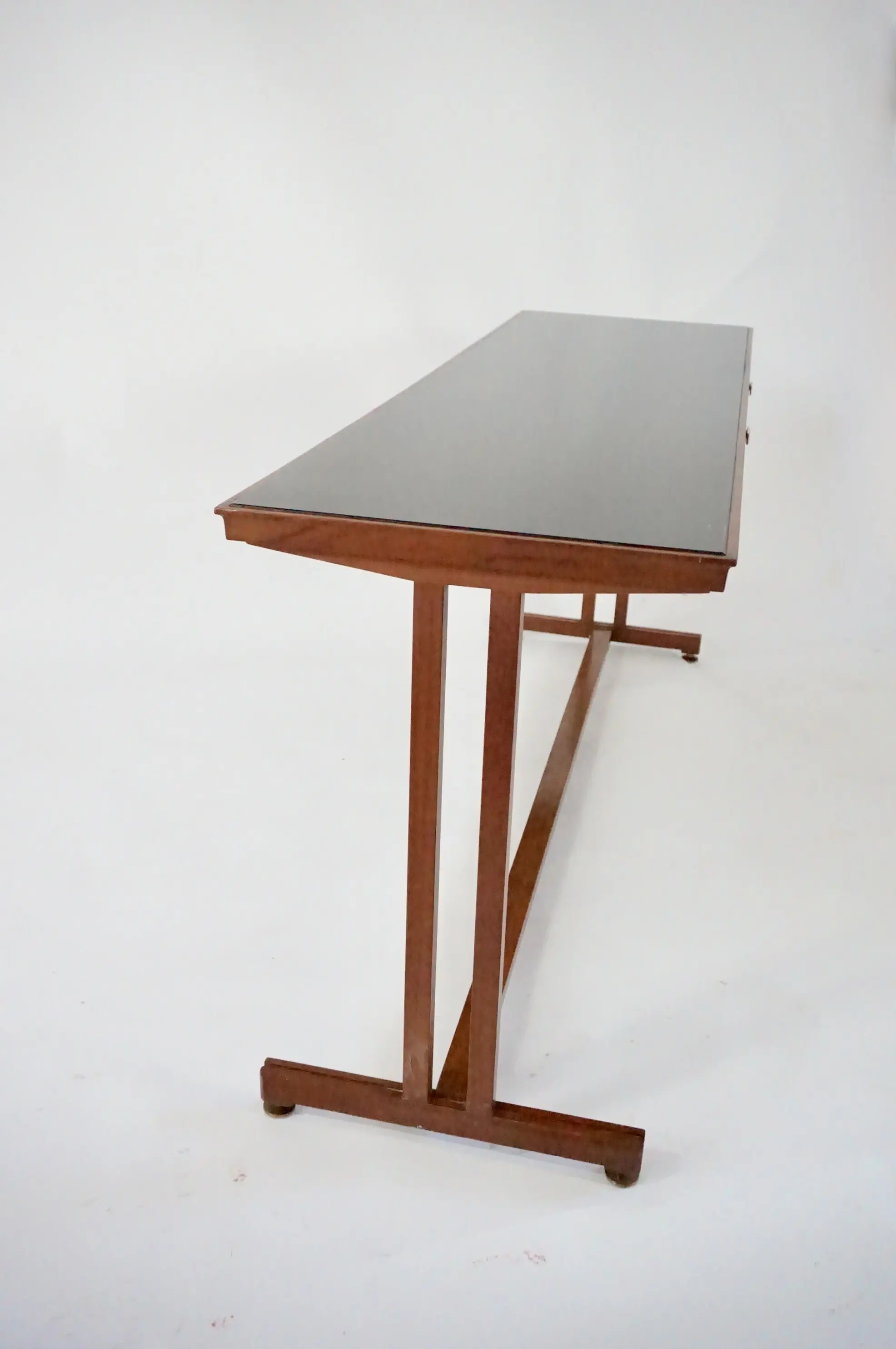 pair of Silvio Cavatorta large consolle tables, dressing tables, 1950 — photo 19