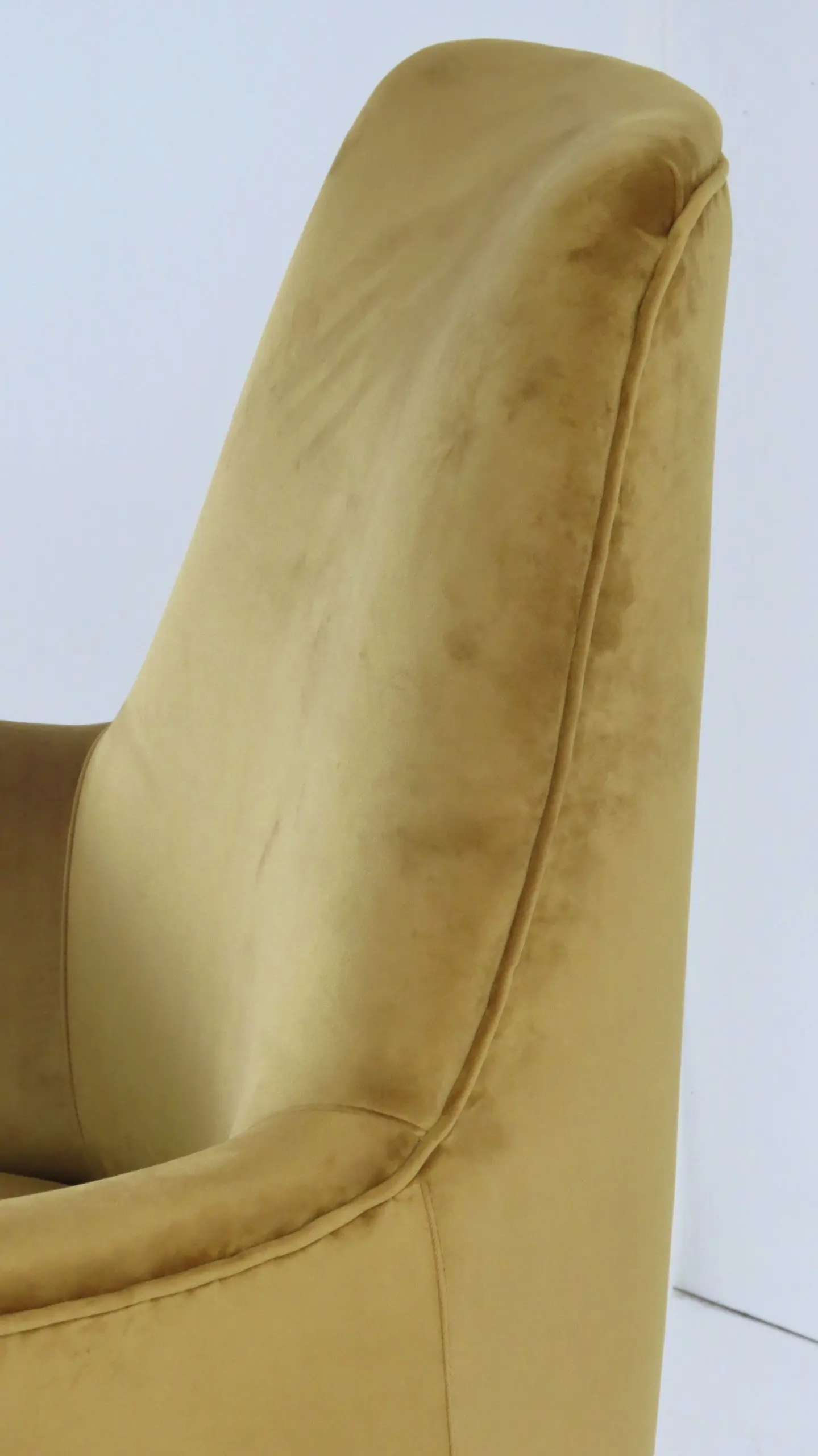Pair of Rare Gold Ico & Luisa Parisi Armchairs by Isa, 1952 — photo 15