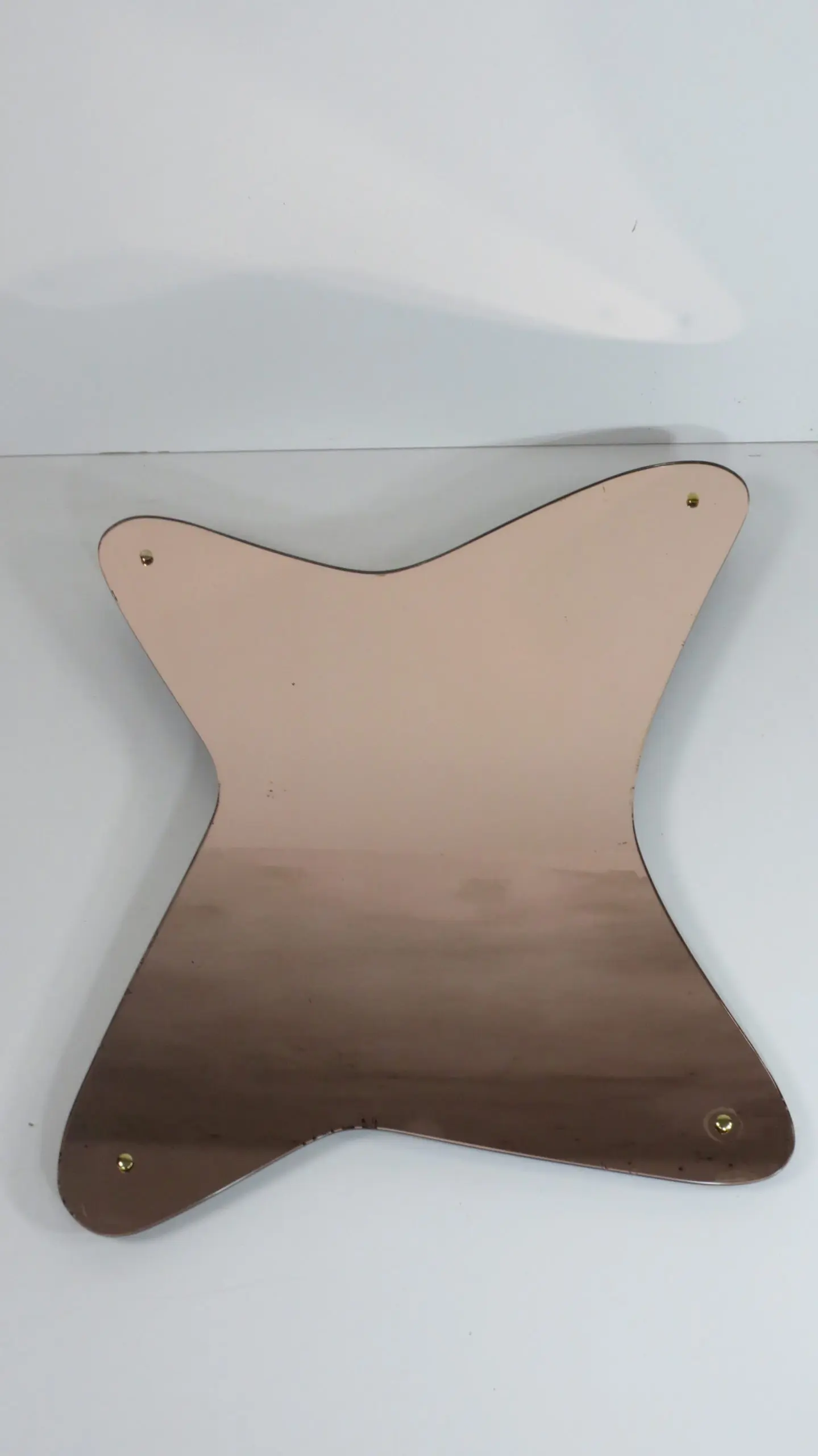 Rare Large Italian Pink Wall Mirror, Irregular Shape, circa 1950 — photo 15