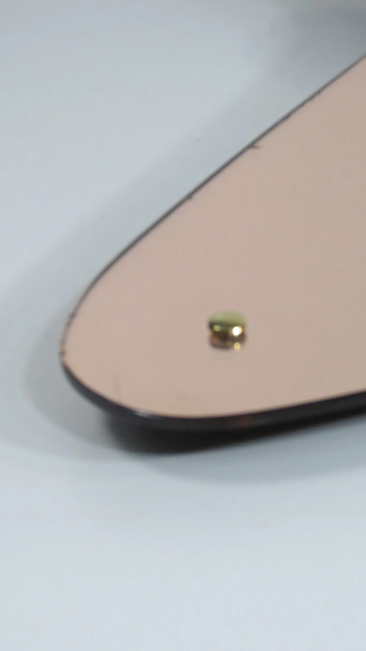 Rare Large Italian Pink Wall Mirror, Irregular Shape, circa 1950 — photo 6